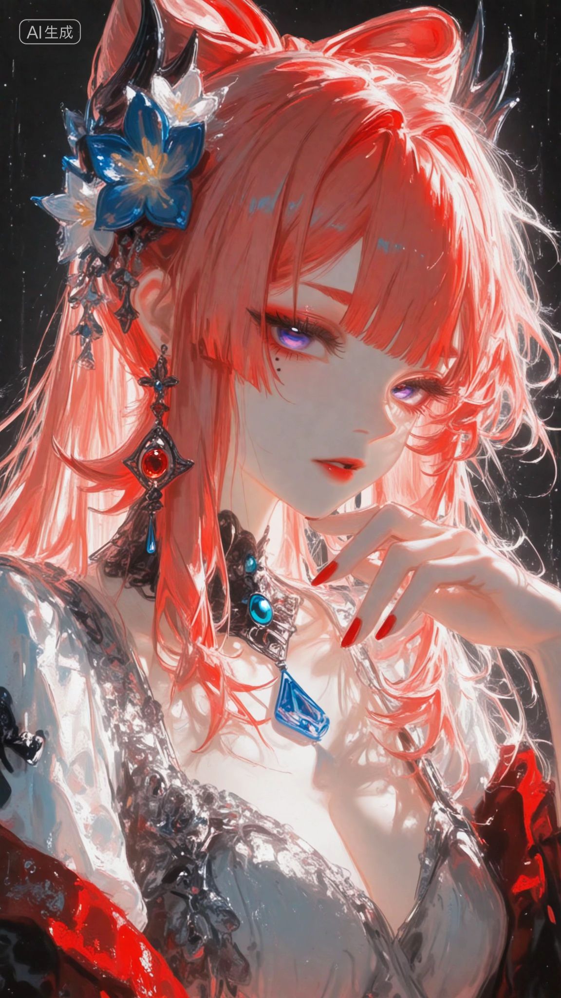 原神手机锁屏壁纸美图分享 御姐 美妆,第2张