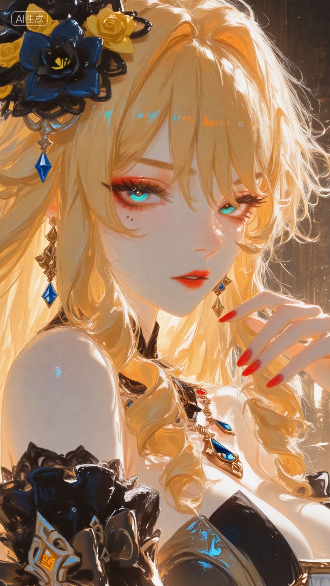 原神手机锁屏壁纸美图分享 御姐 美妆,第6张