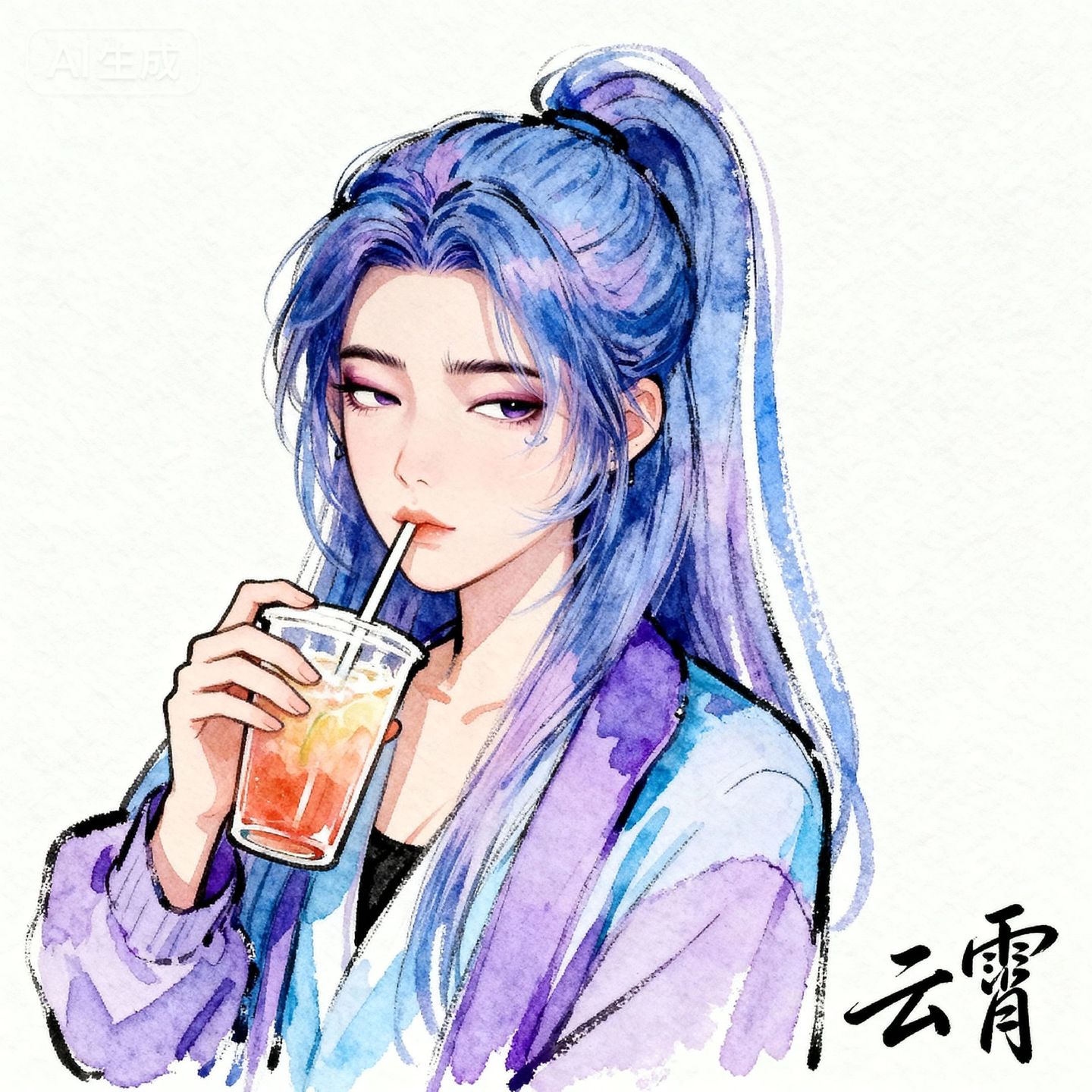 好看的云霄仙子 国漫女神美女头像控 漫画,第6张