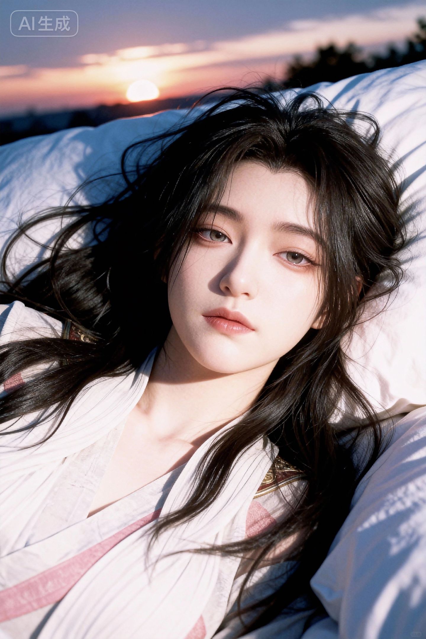 御姐玉灵 早起的玉灵有点欲罢不能 手机壁纸 国漫女神凌玉灵美女,第1张