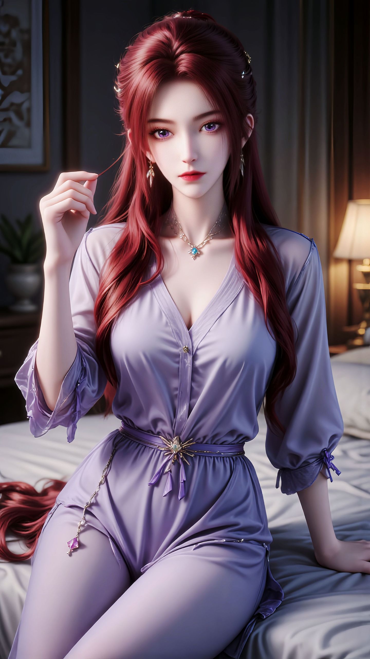 宁姚国漫女神美女高清壁纸 黑丝大长腿 剑来动漫动画影视免费在线下载观看,第3张