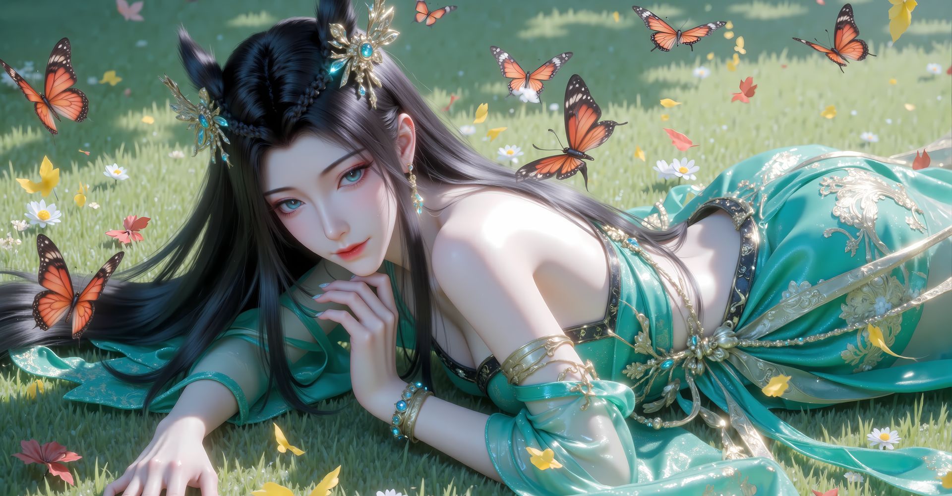 凡人修仙传元瑶电脑壁纸 动漫女神在线看、国漫下载推荐、经典国漫,第3张