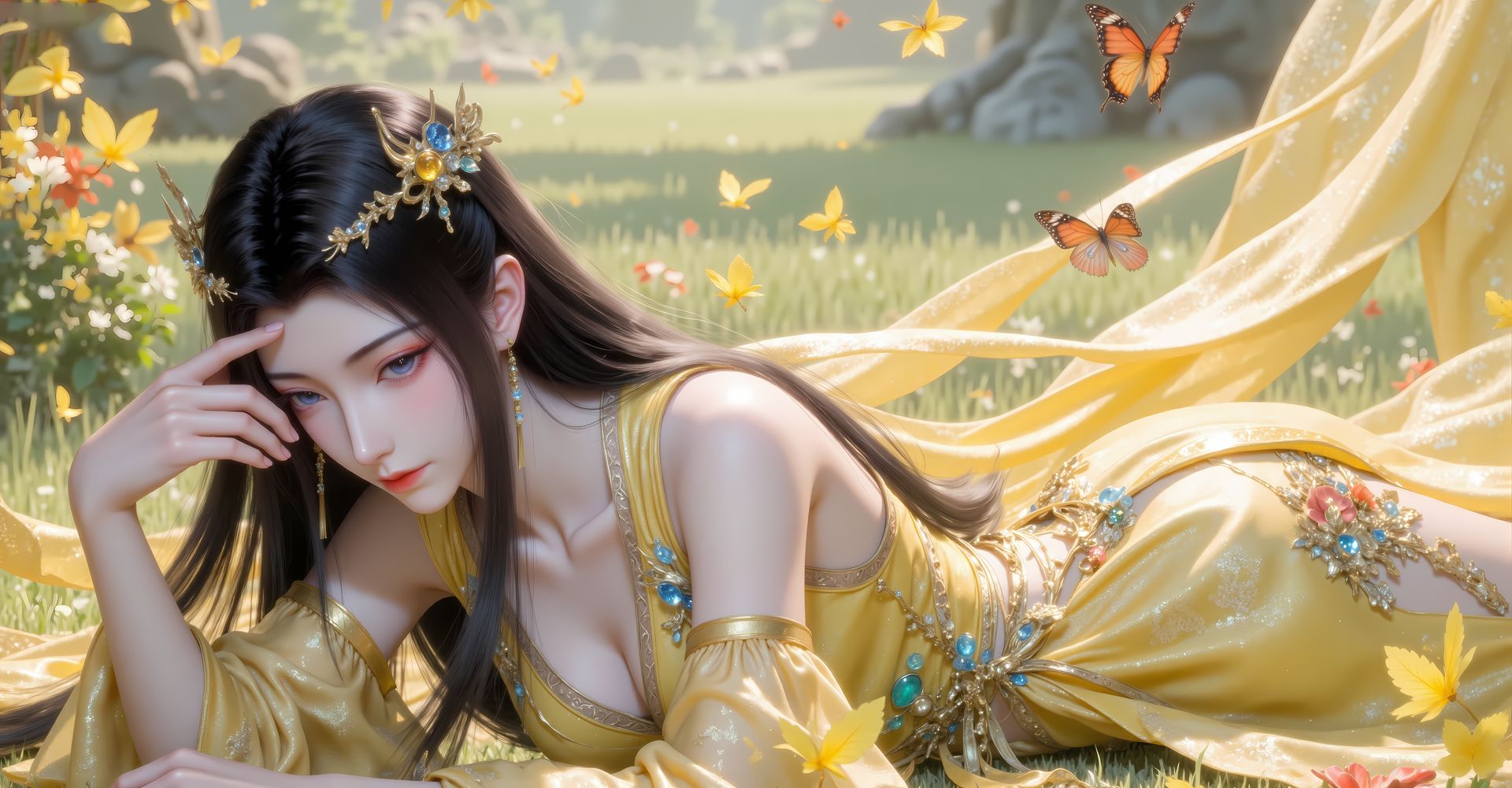 凡人修仙传元瑶电脑壁纸 动漫女神在线看、国漫下载推荐、经典国漫,第2张