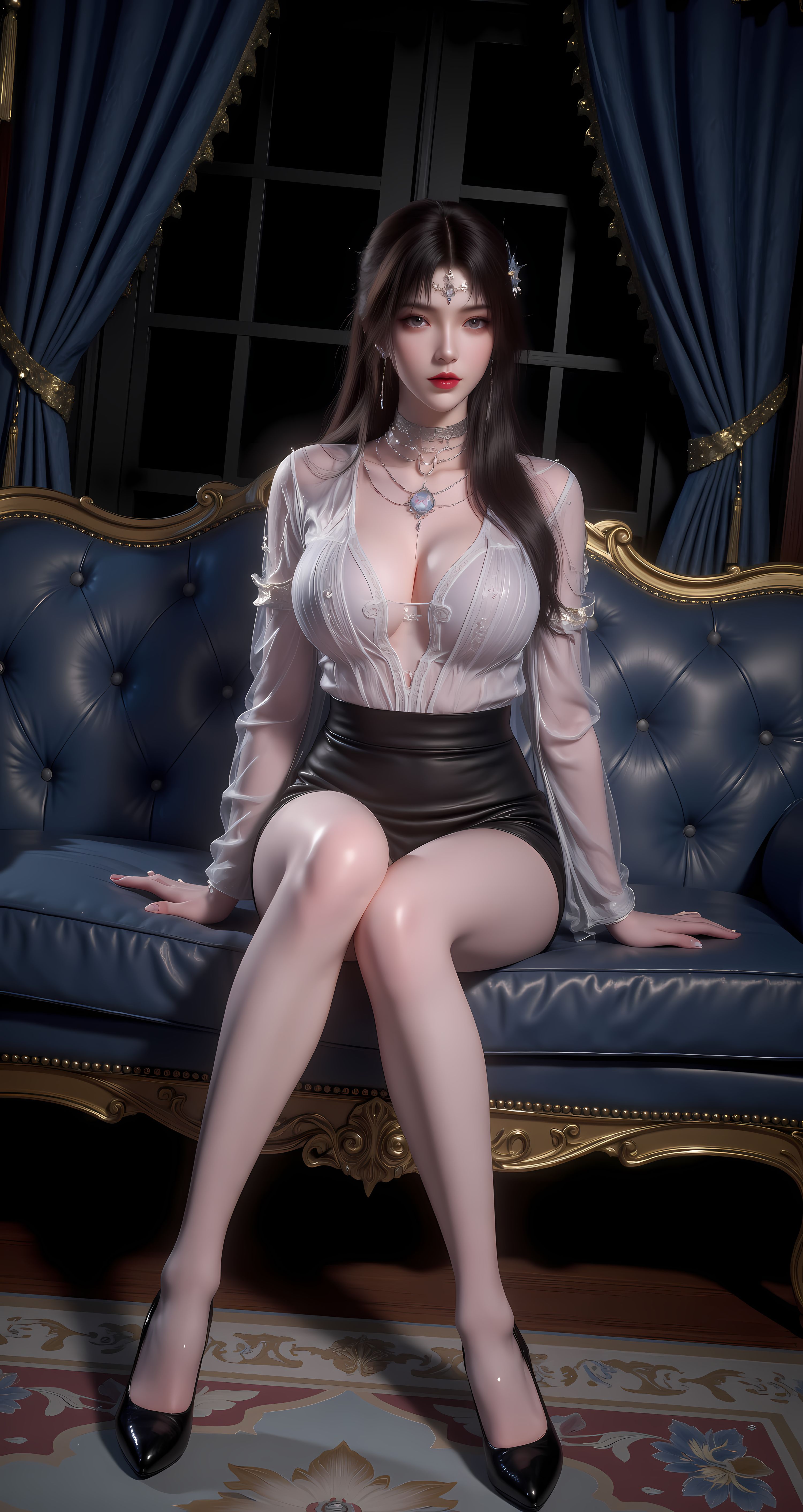 御姐大长腿高清壁纸 国漫动漫美女 动画在线看、动画下载、动画推荐,第7张