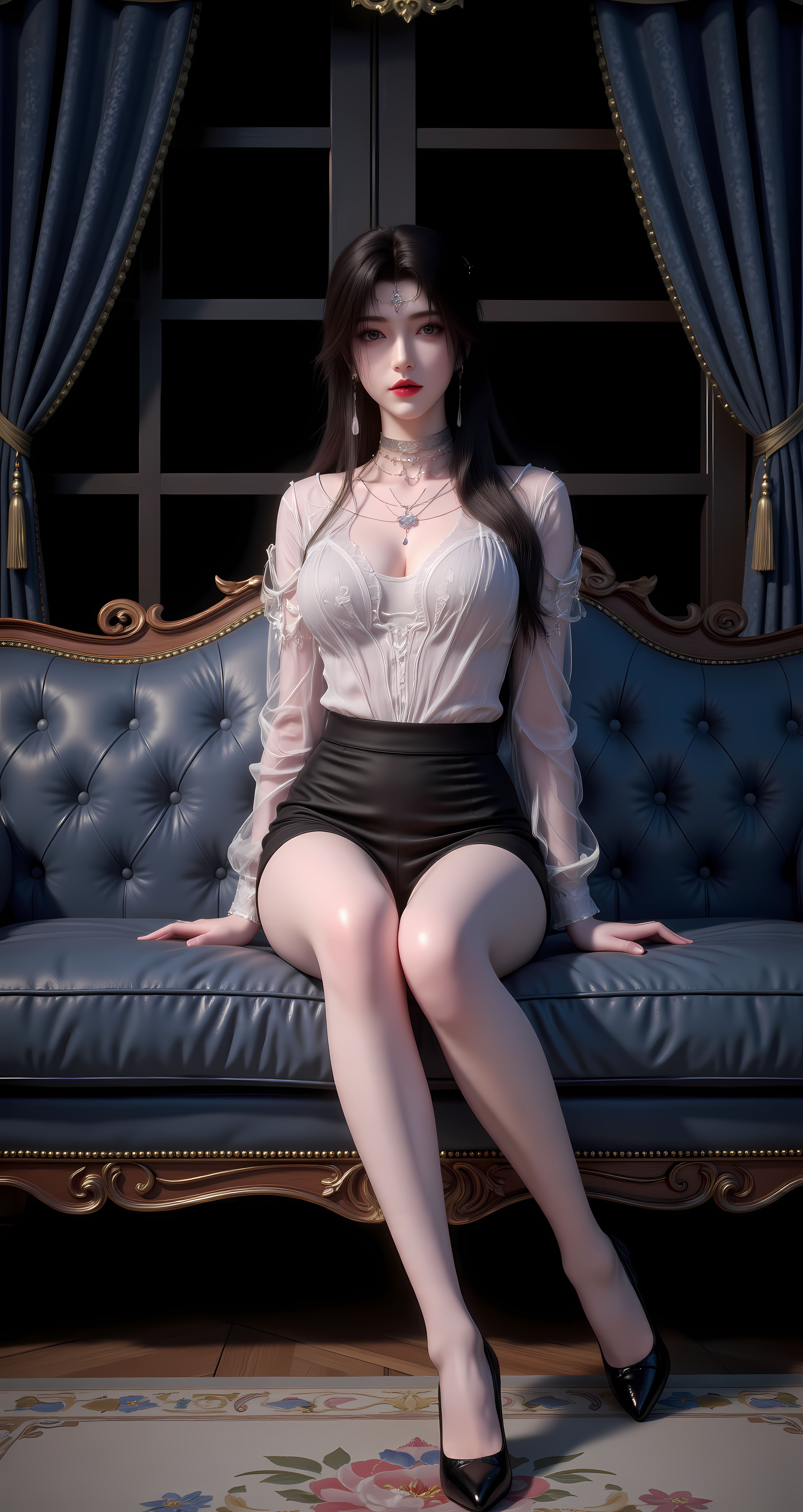 御姐大长腿高清壁纸 国漫动漫美女 动画在线看、动画下载、动画推荐,第8张