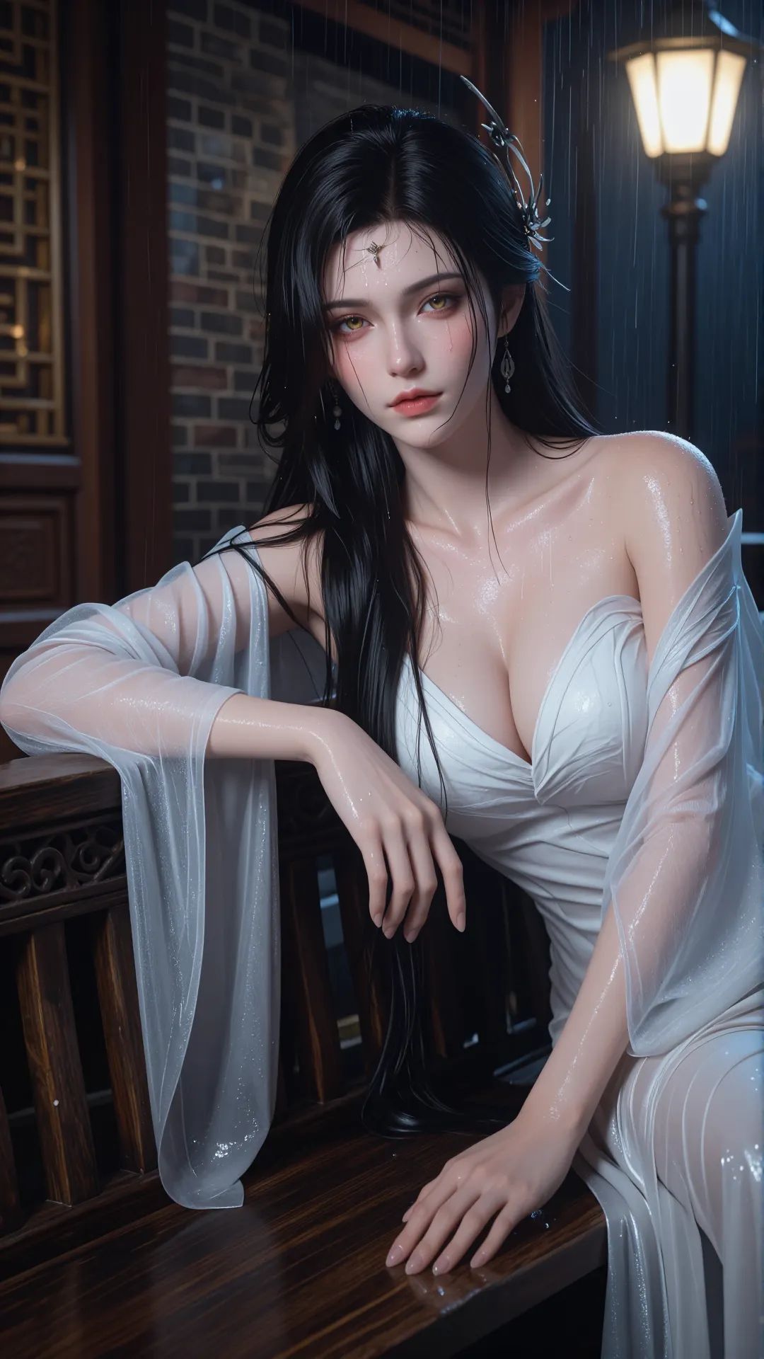 动漫国漫动画斗破苍穹玄衣 美女氛围感写真、美女时尚街拍、美女护肤教程,第1张