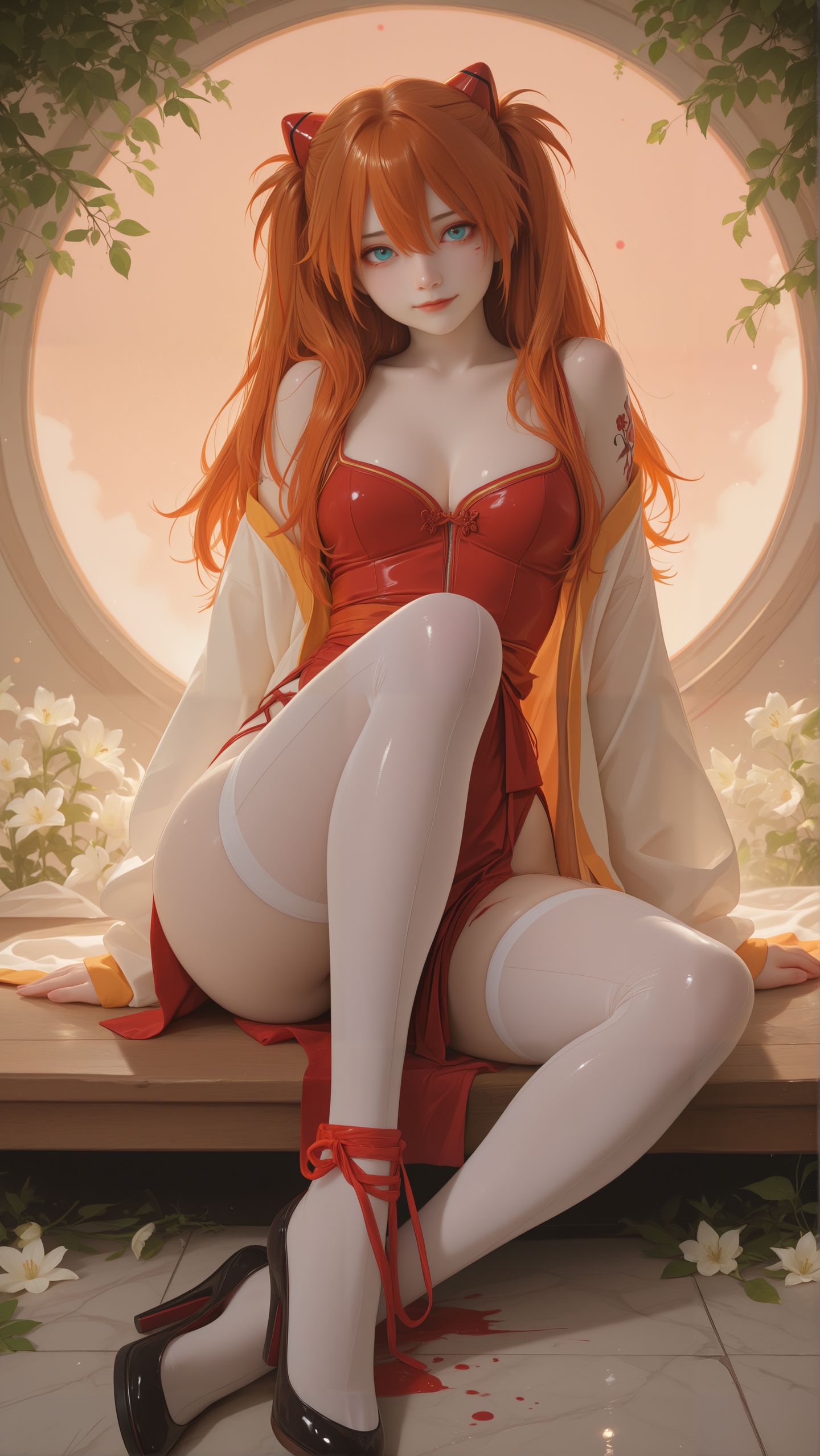 古风香香coser 动漫超高清壁纸EVA二号机 新动画首播、动画海外引进、日本动画,第2张