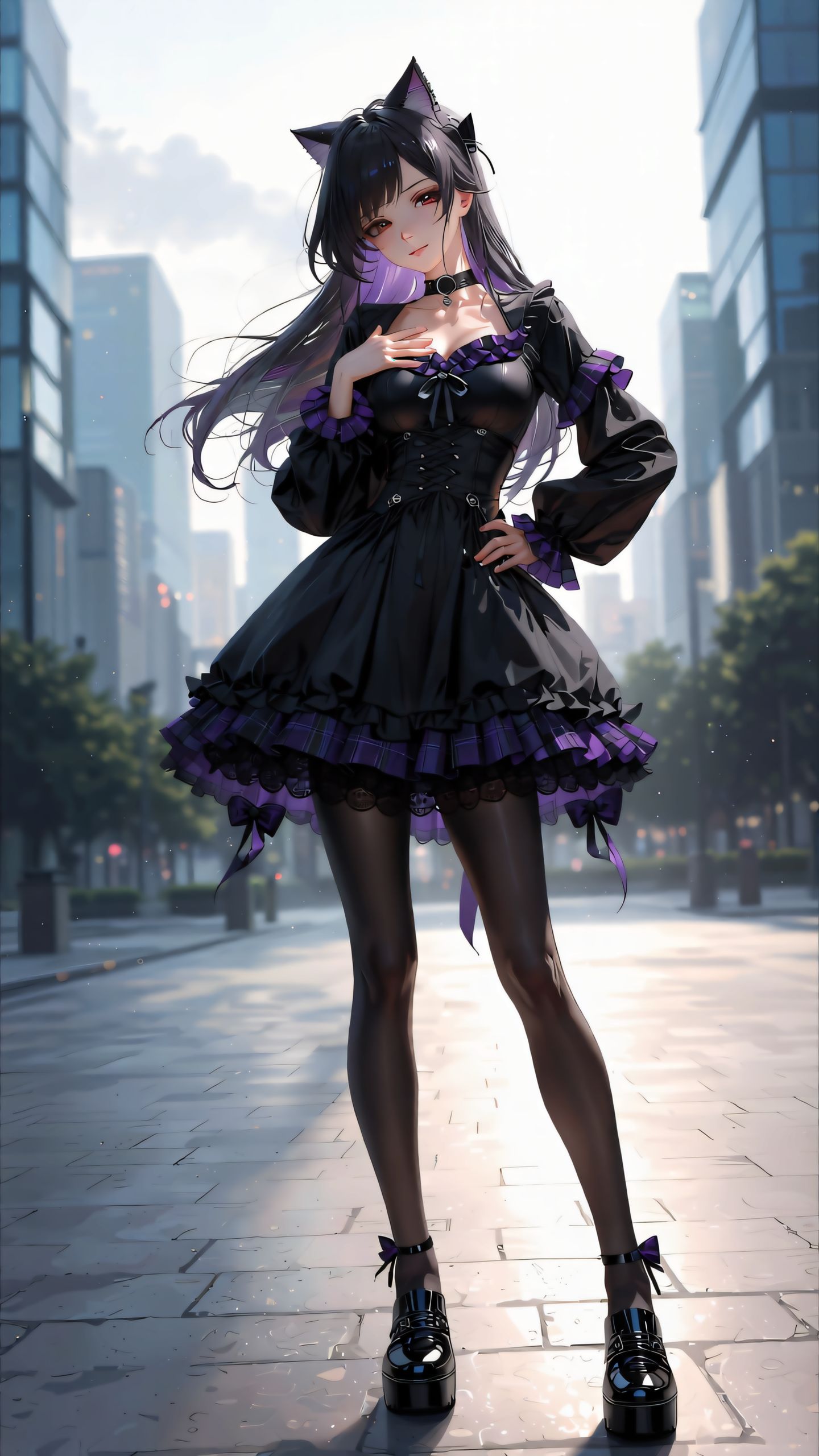 星空礼服御姐，美到自带高光。完美身材绝美花魁超清美图,第6张
