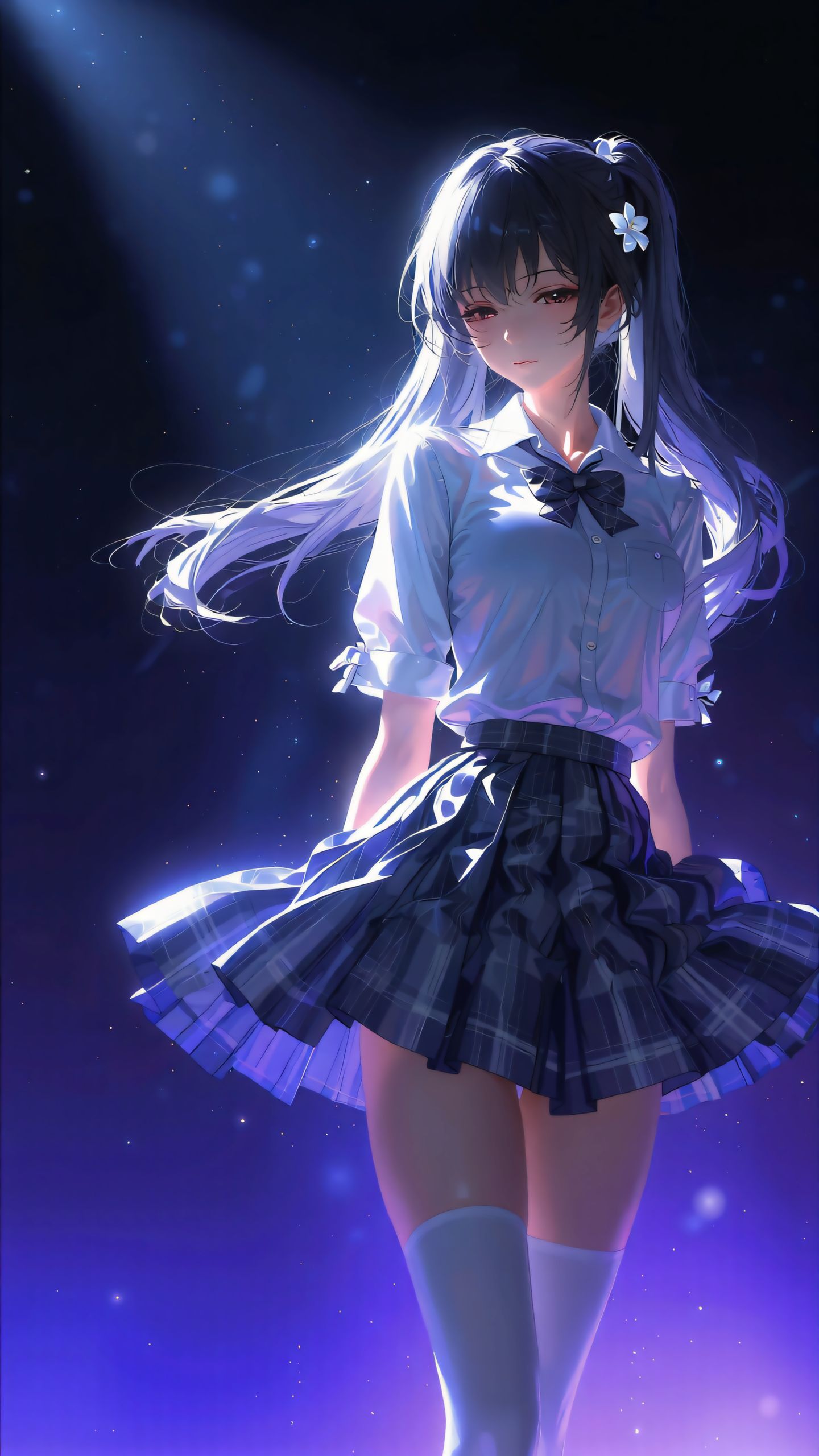 星空礼服御姐，美到自带高光。完美身材绝美花魁超清美图,第5张