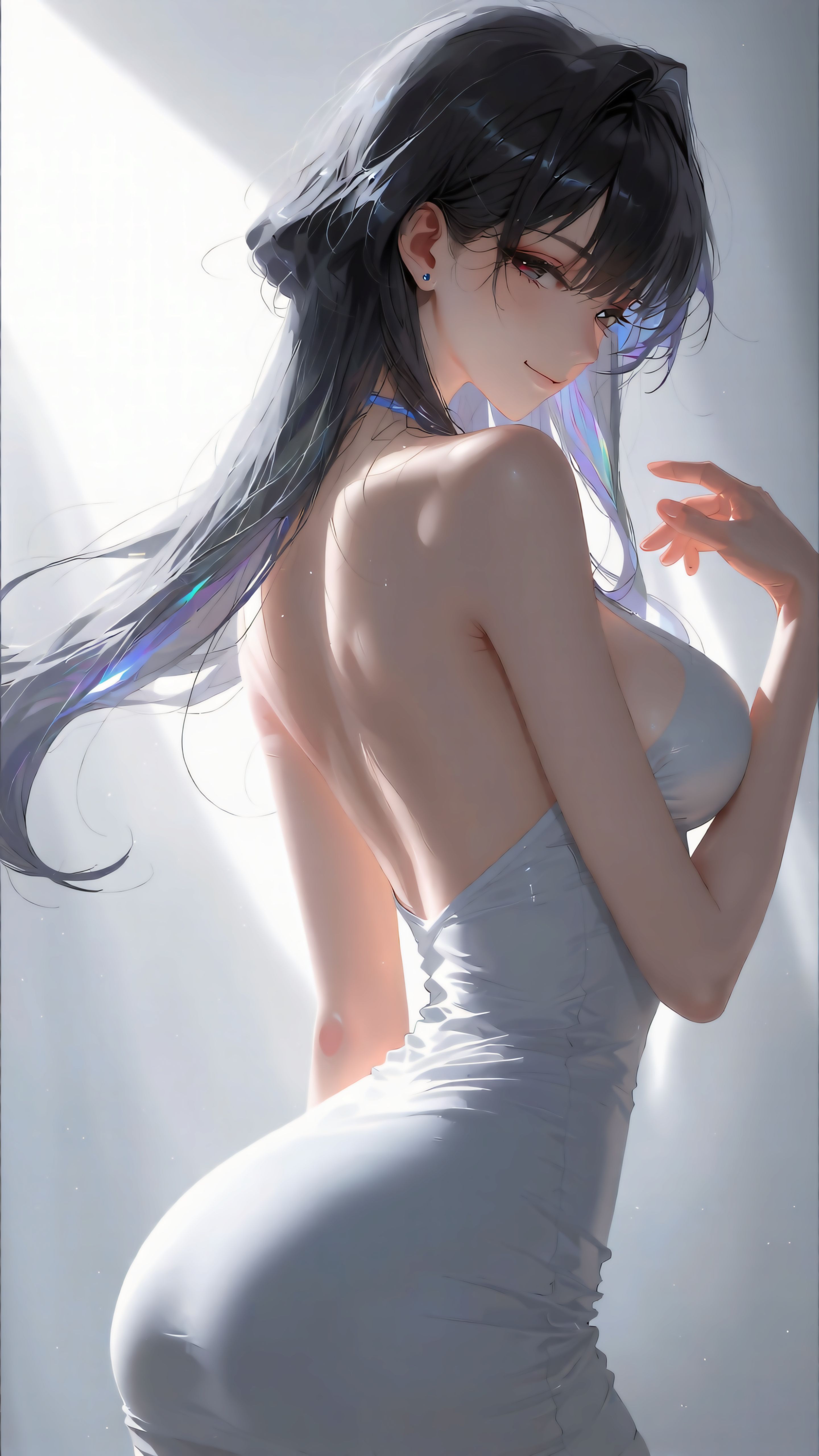 二次元美女清冷氛围感直接封神 绝美插画4k超清氛围感动漫美图,第2张