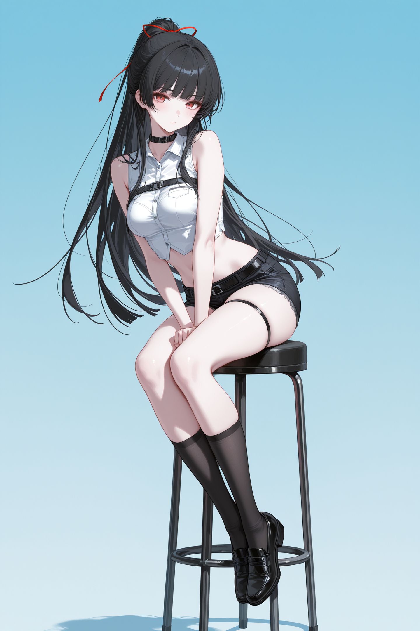 千咲可爱捏，同人插画鸣潮千咲二次元,第2张