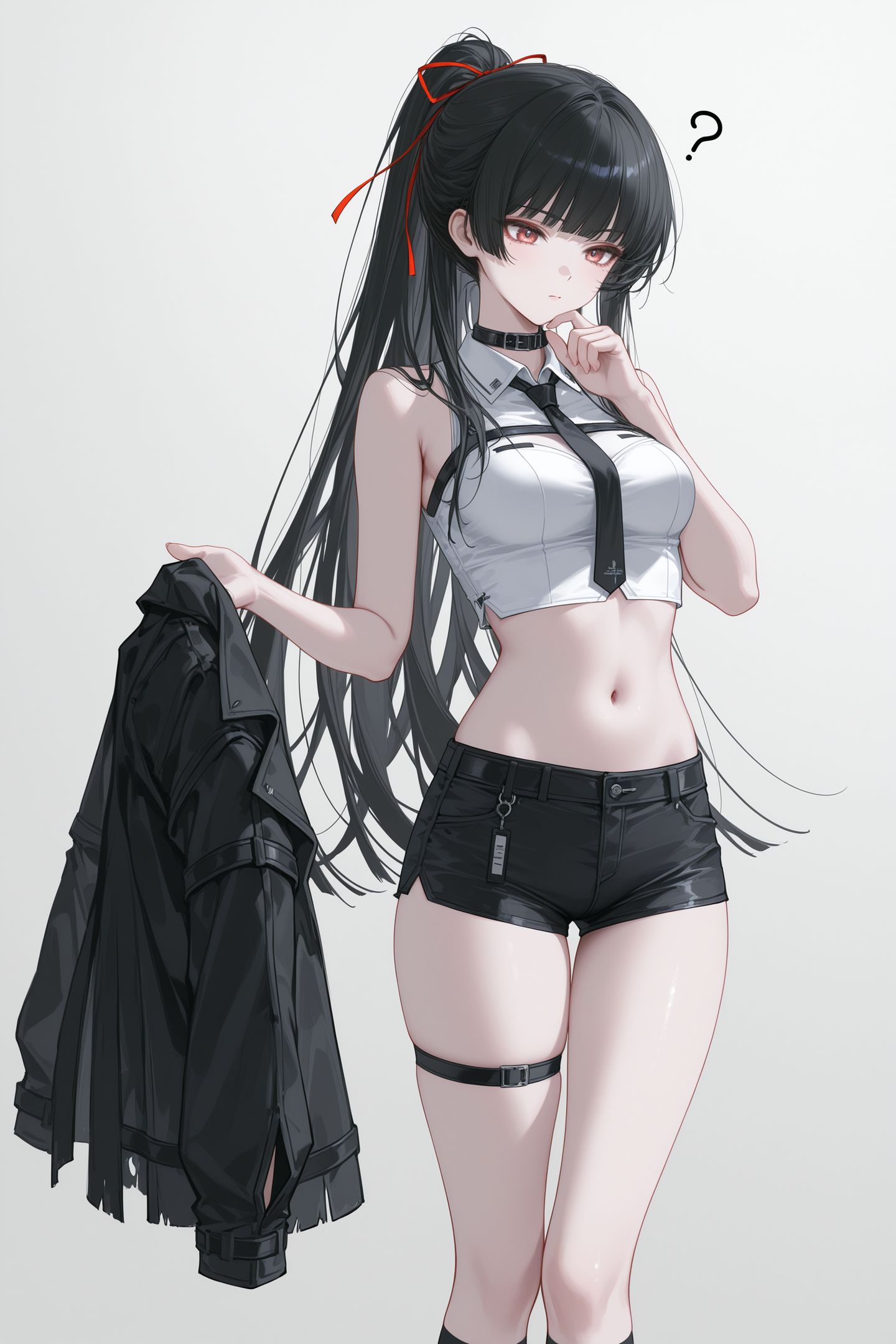 千咲可爱捏，同人插画鸣潮千咲二次元,第4张