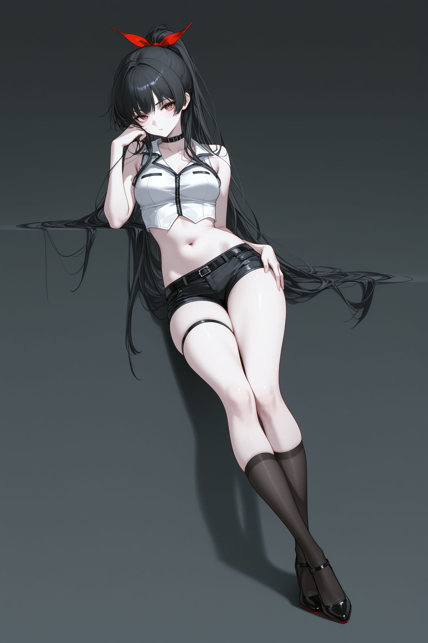 千咲可爱捏，同人插画鸣潮千咲二次元,第5张