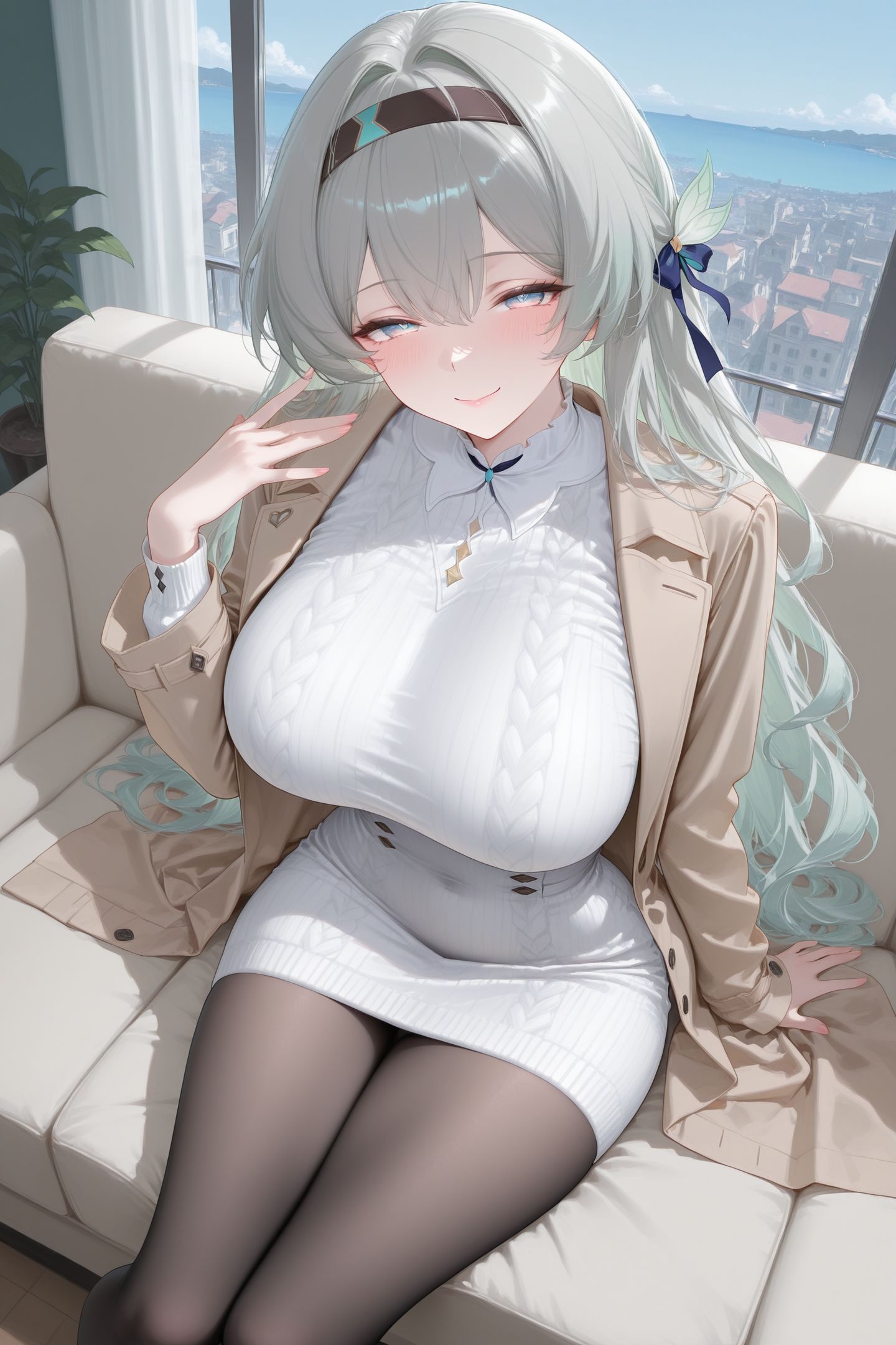 大丽花、流萤、知更鸟、花火手机壁纸 黑丝美腿,第2张