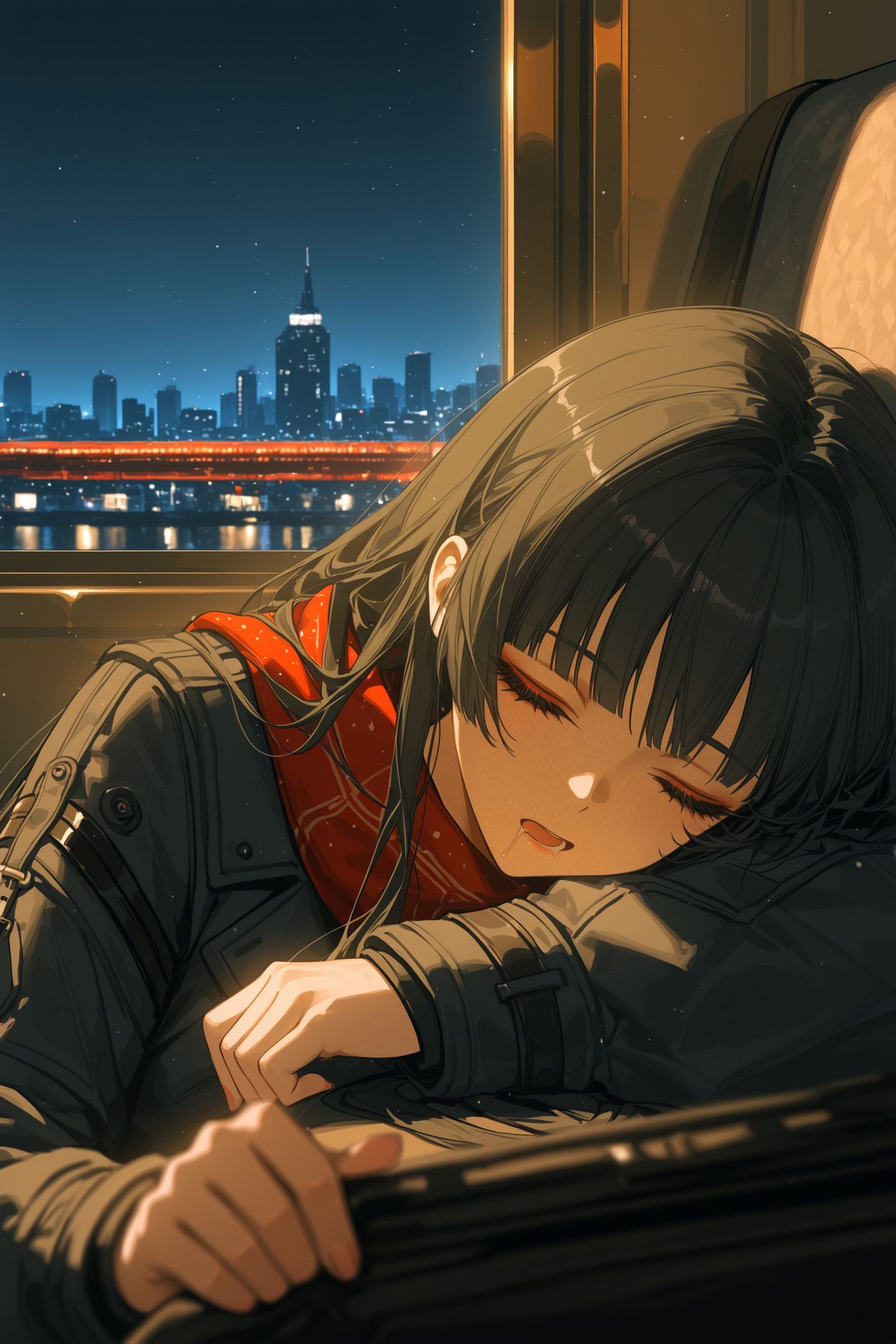 星炬学院工学部朽叶千咲 同人插画鸣潮千咲,第4张