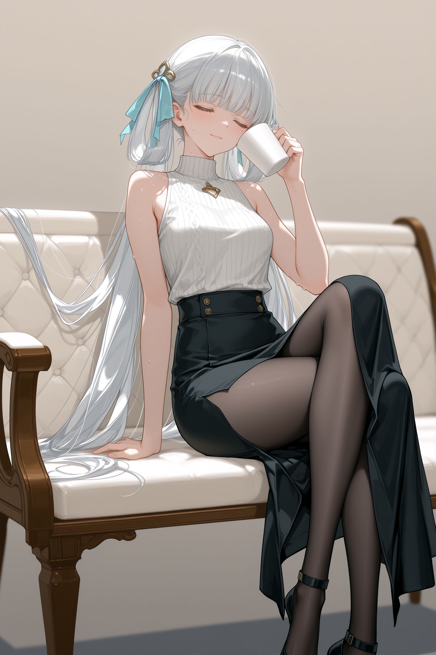 同人插画手游鸣潮今汐二次元唯美壁纸图片,第3张