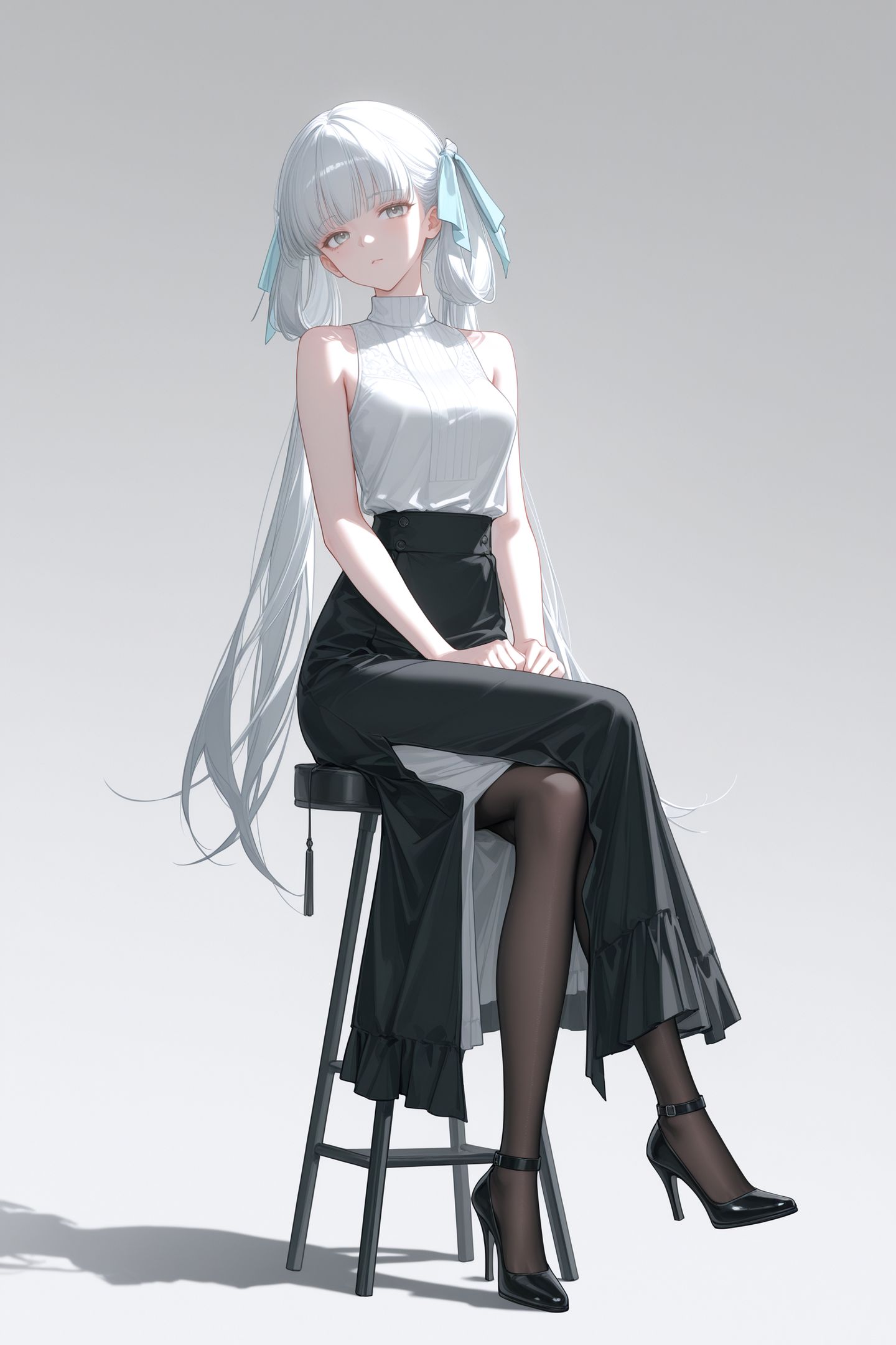 插画手机锁屏壁纸 鸣潮今汐二次元唯美图片,第3张