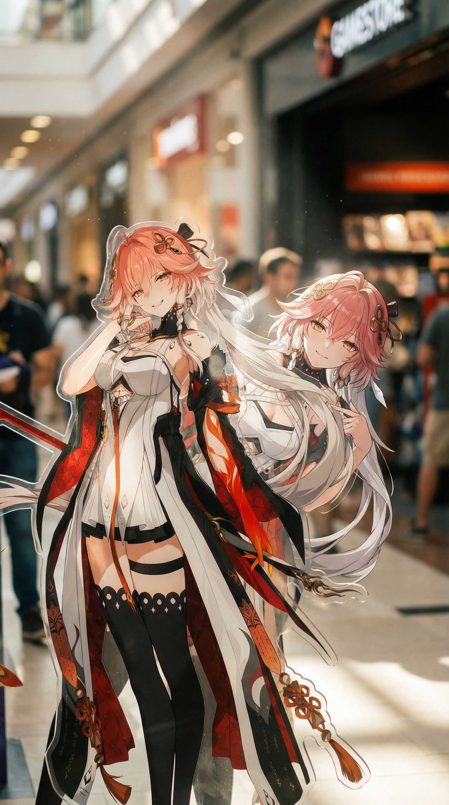 当鸣潮角色来到现实 珂莱塔、长离、菲比,第3张