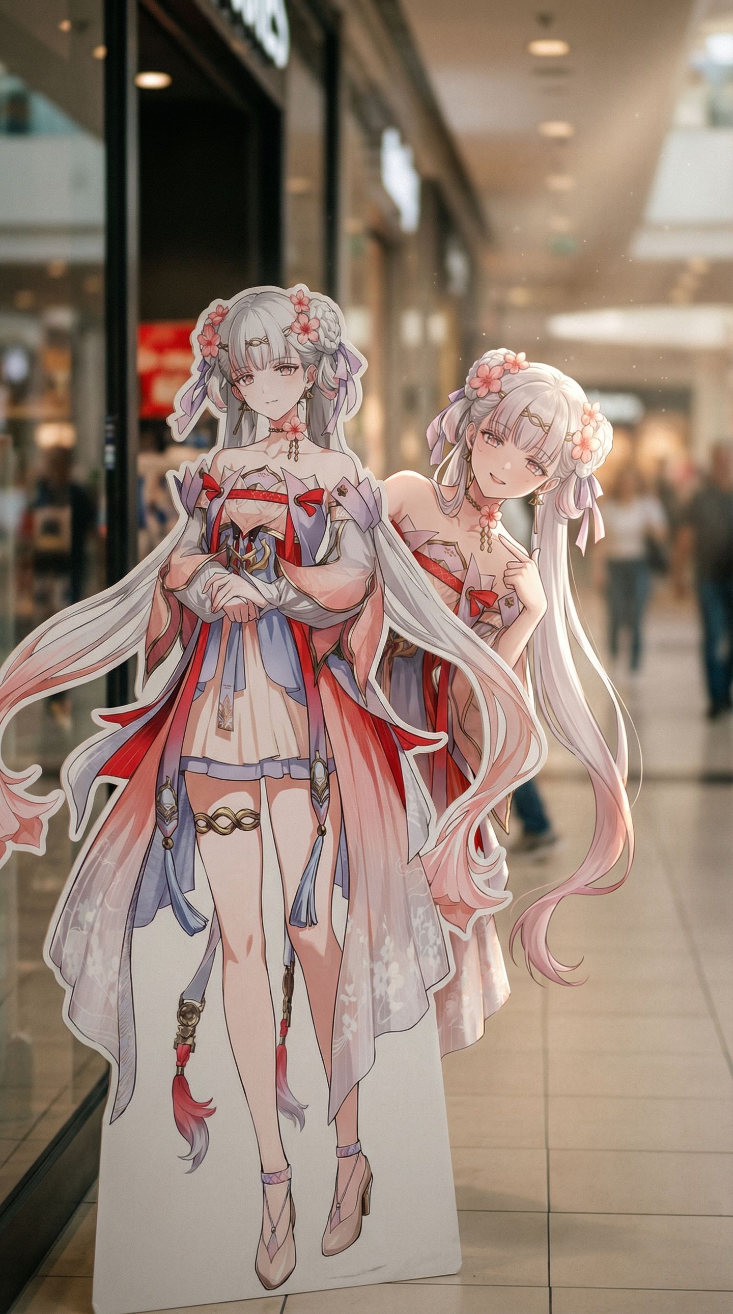 当鸣潮角色来到现实 珂莱塔、长离、菲比,第2张