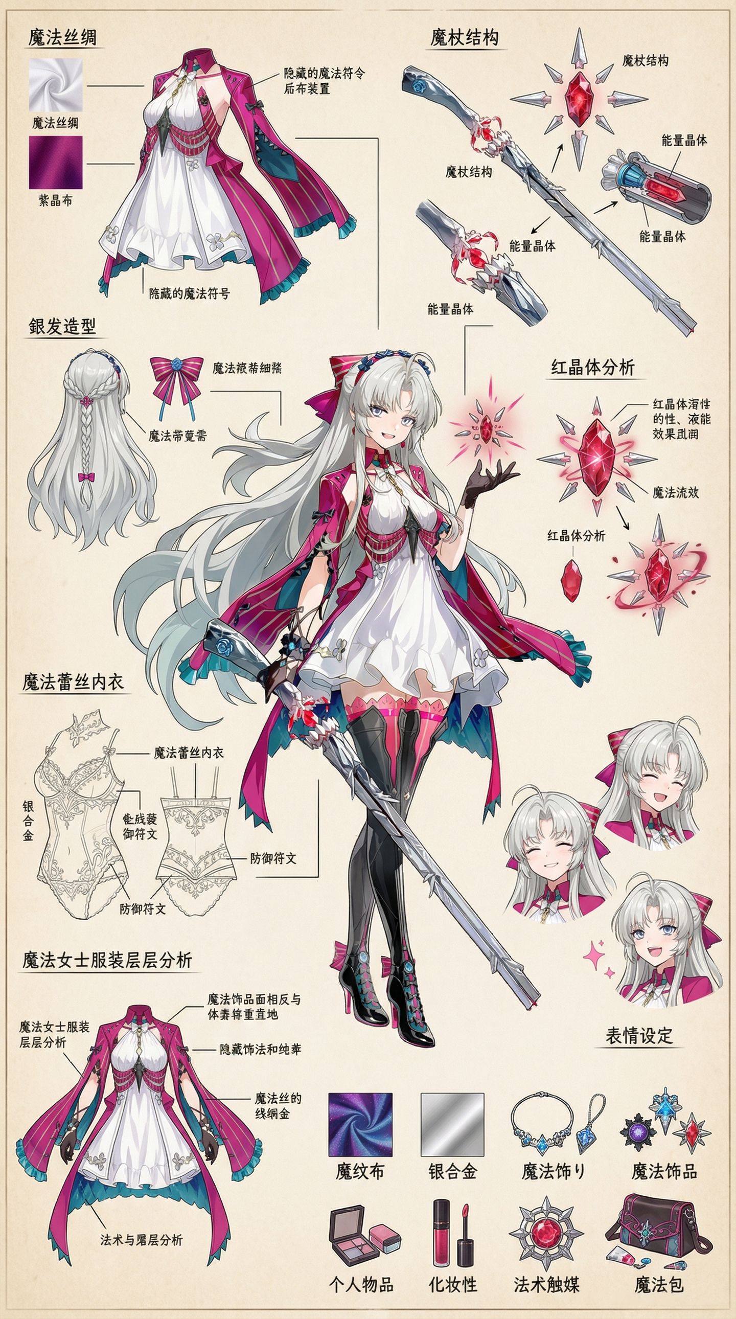 细节~鸣潮二次元美图人物解析,第4张