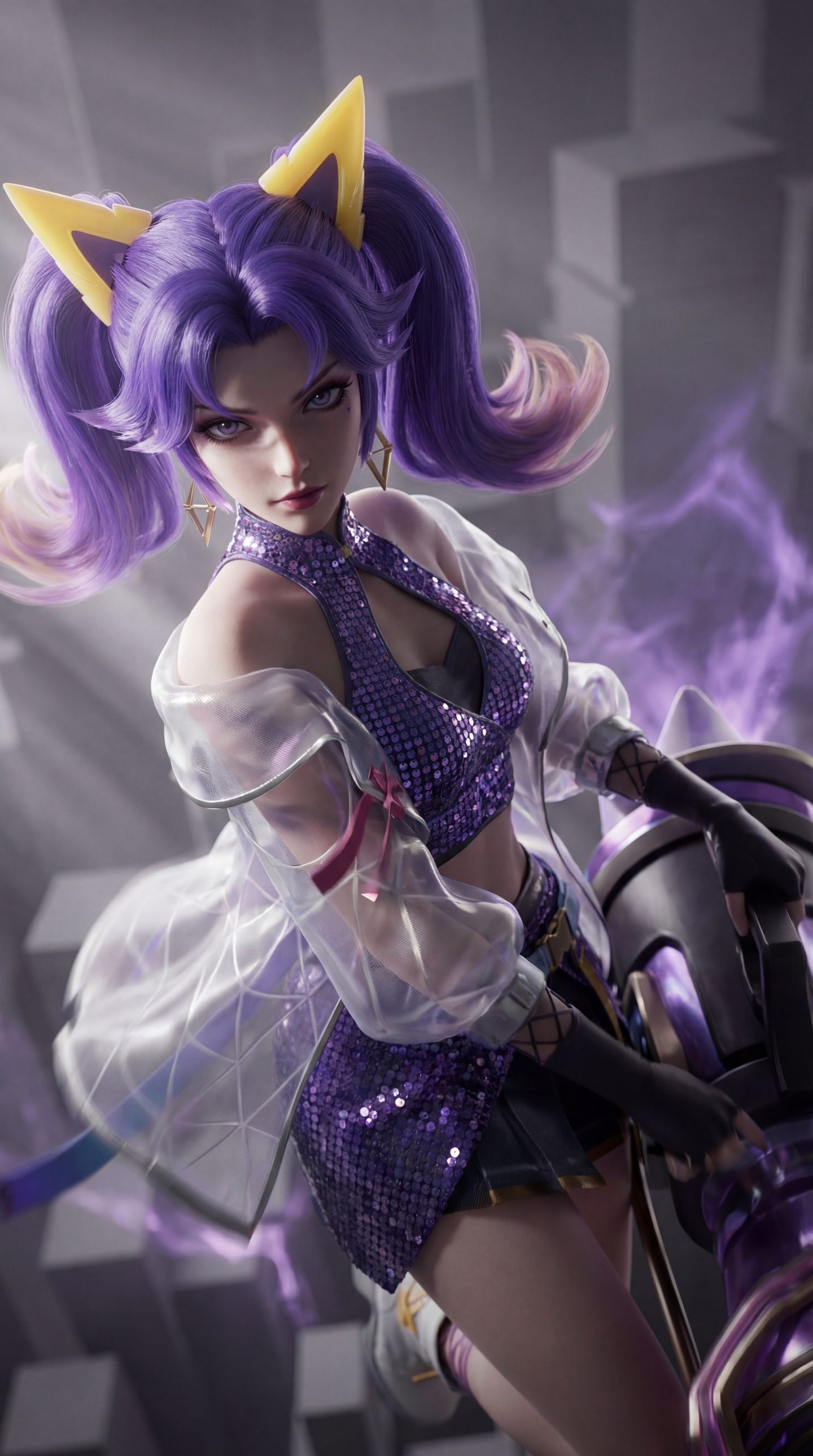 音你系列 孙尚香 小乔 周瑜 王者荣耀皮肤主题手机壁纸,第1张