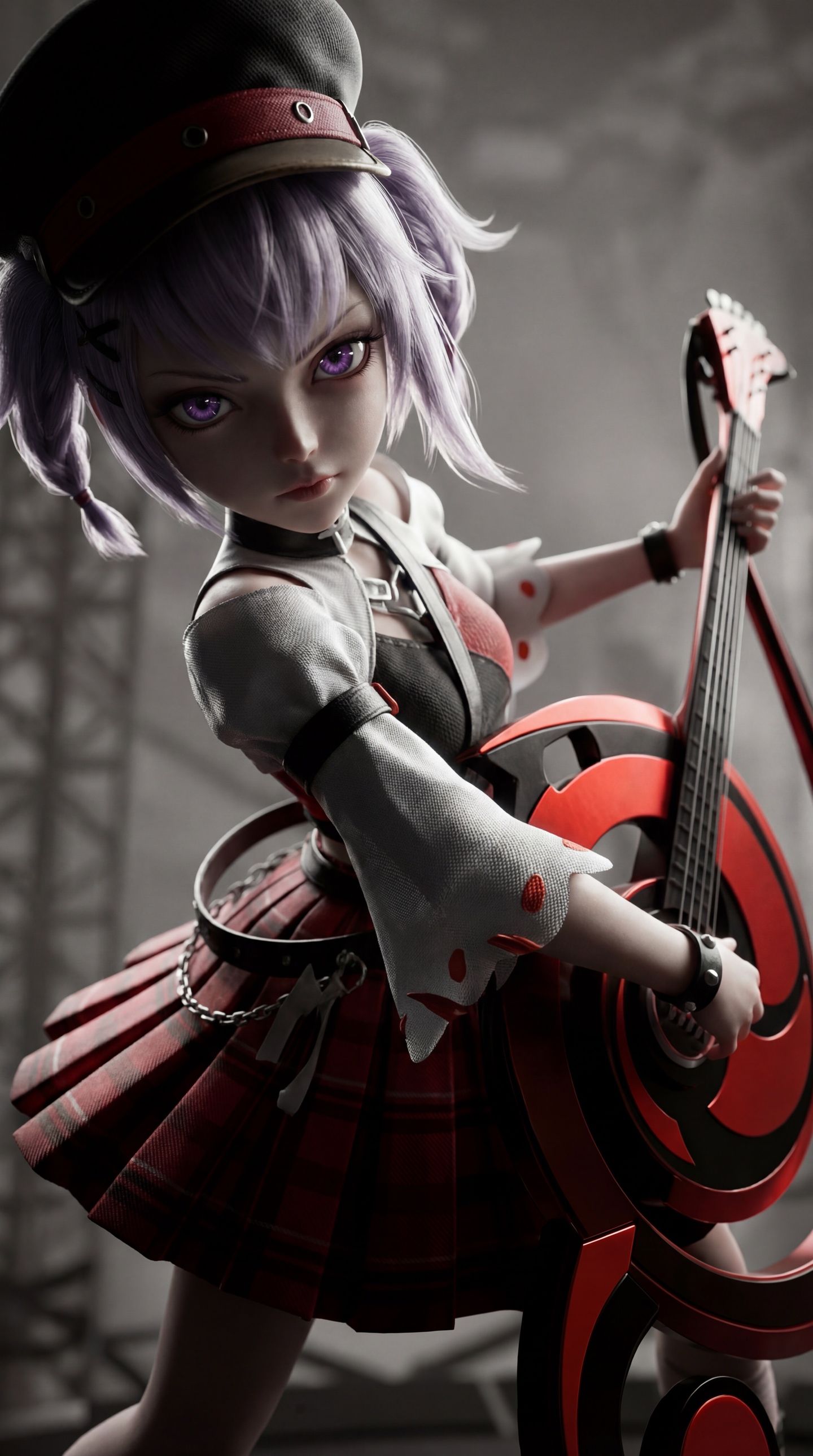 音你系列 孙尚香 小乔 周瑜 王者荣耀皮肤主题手机壁纸,第2张