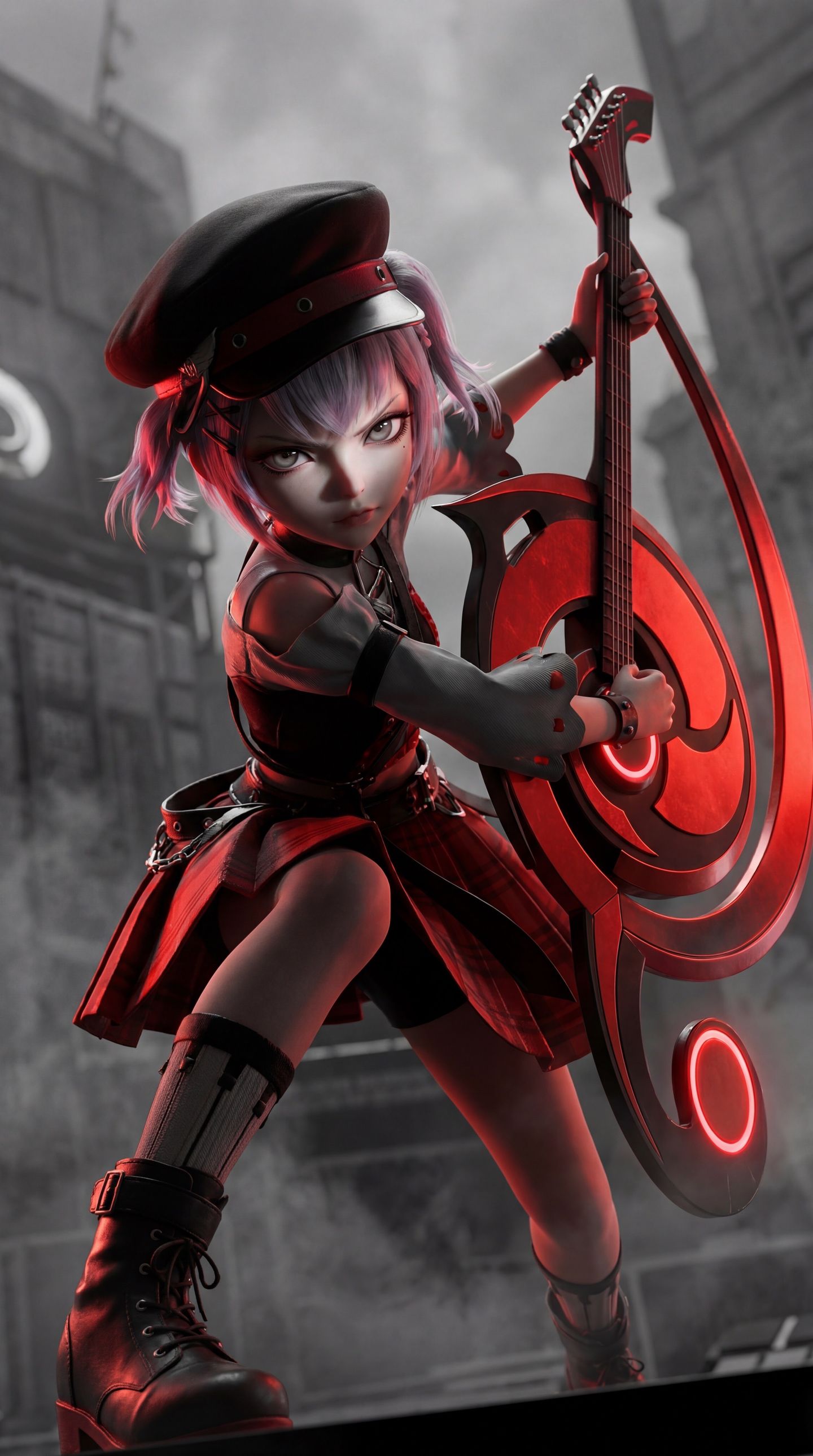 音你系列 孙尚香 小乔 周瑜 王者荣耀皮肤主题手机壁纸,第4张