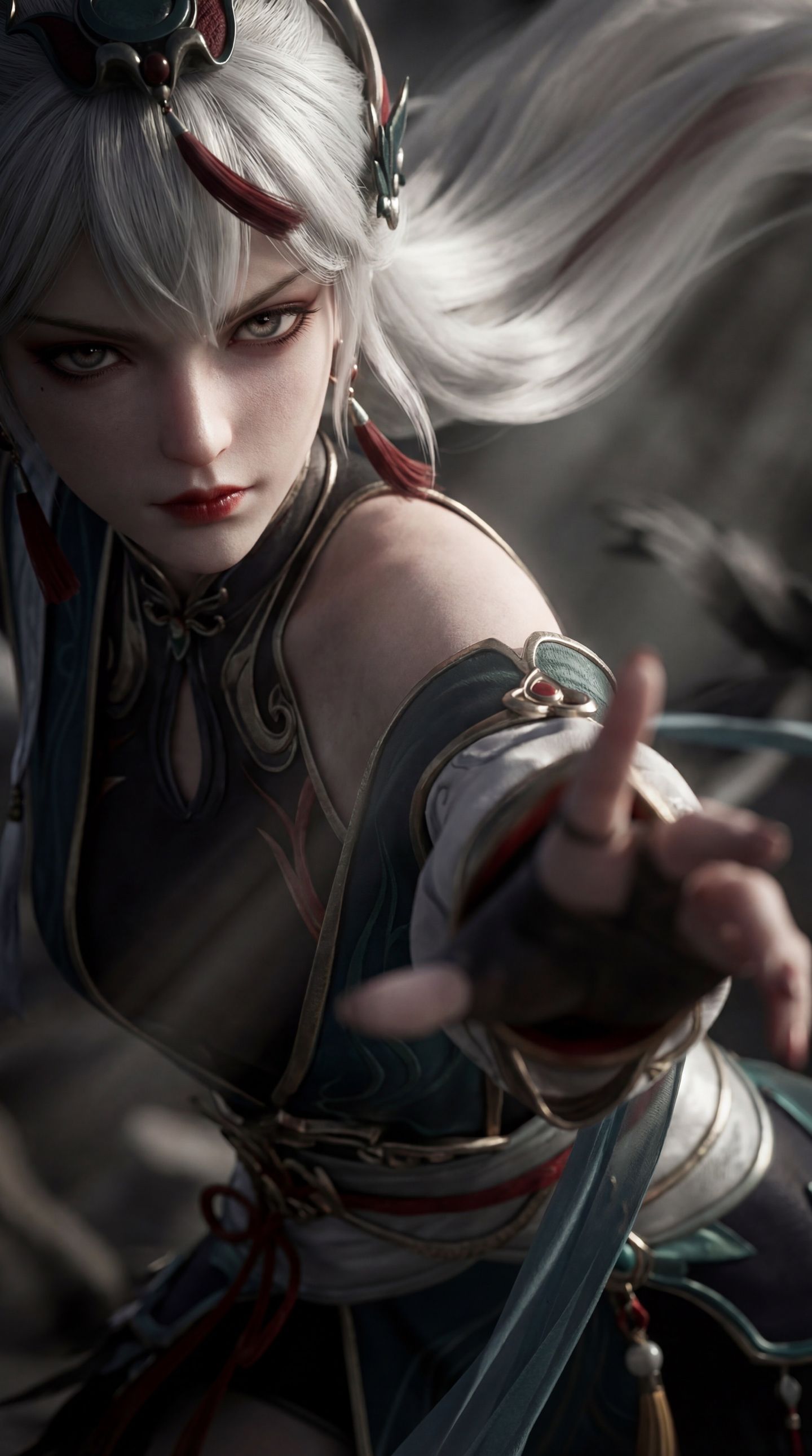 云缨 赵怀真。王者荣耀cg封面手机锁屏美女壁纸,第4张