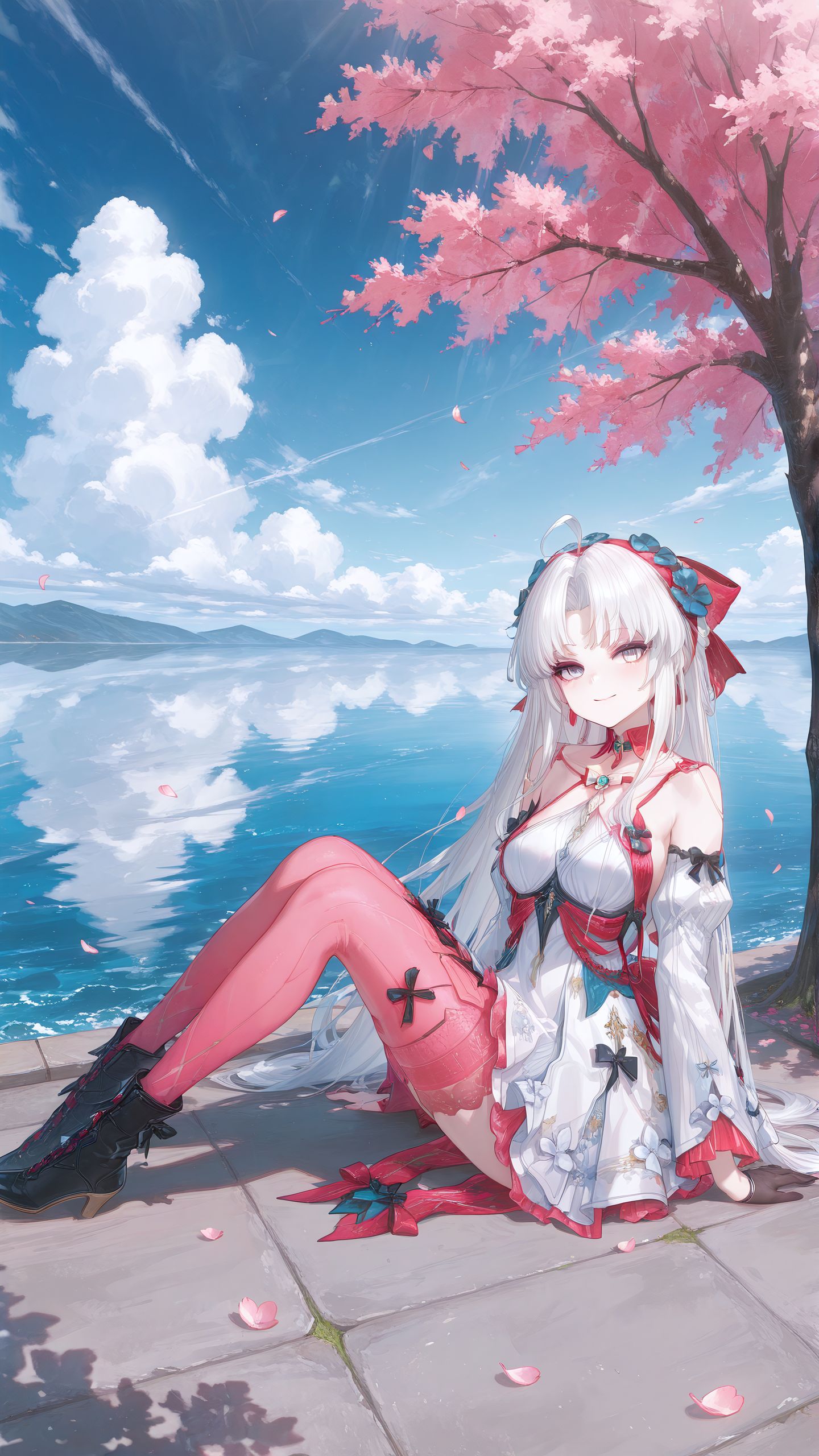 二次元鸣潮手游 人物角色高清壁纸 ai绘画高清分辨率,第9张