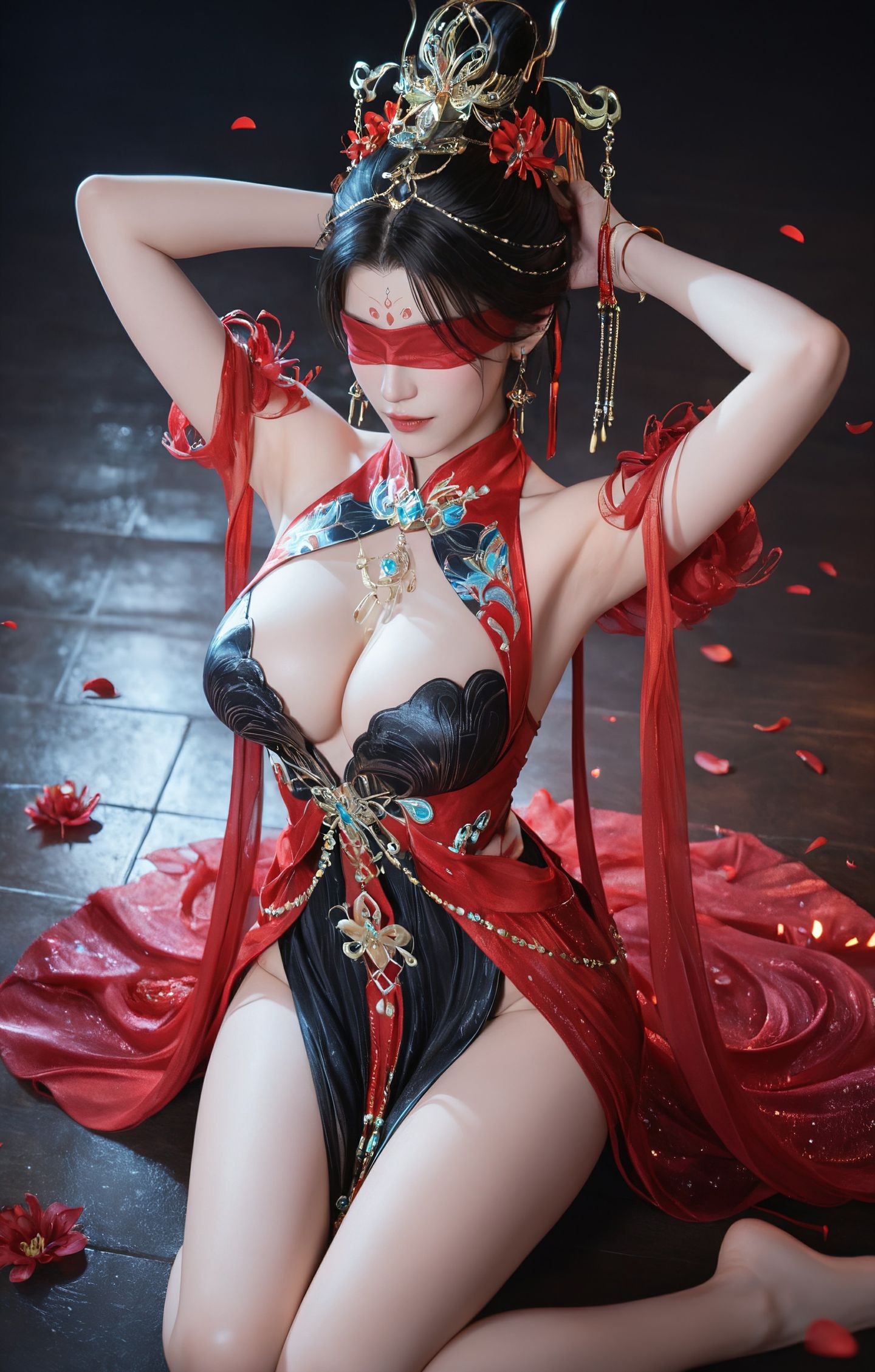 宁红夜 永劫无间游戏角色美女手机壁纸分享,第1张 宁红夜 永劫无间游戏角色美女手机壁纸分享,第1张