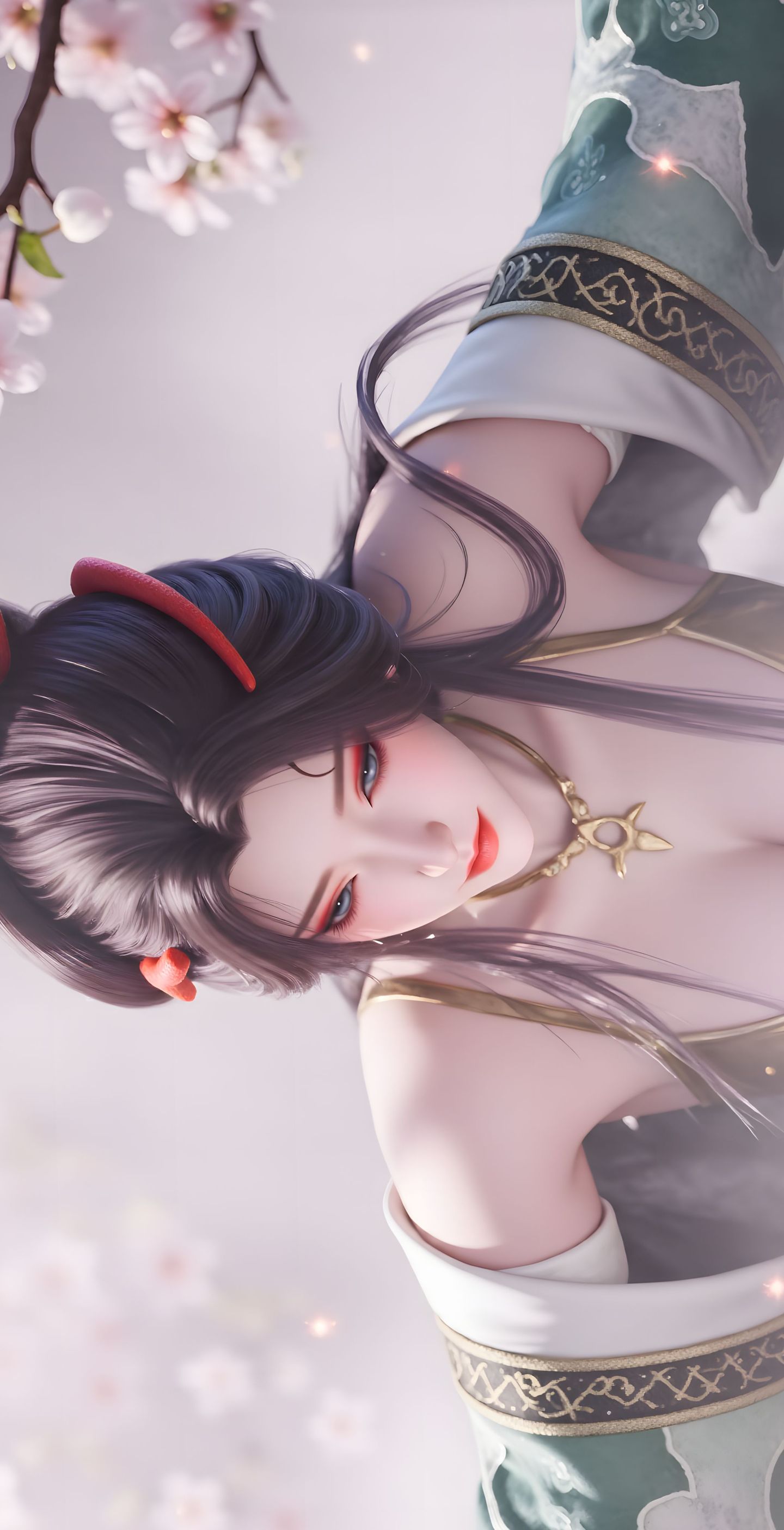 牧神记 龙娇男mm壁纸 国漫女神手机壁纸,第1张