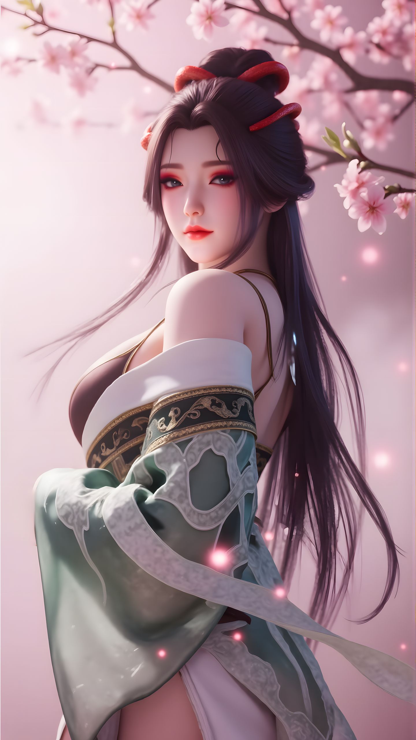 牧神记 龙娇男mm壁纸 国漫女神手机壁纸,第2张