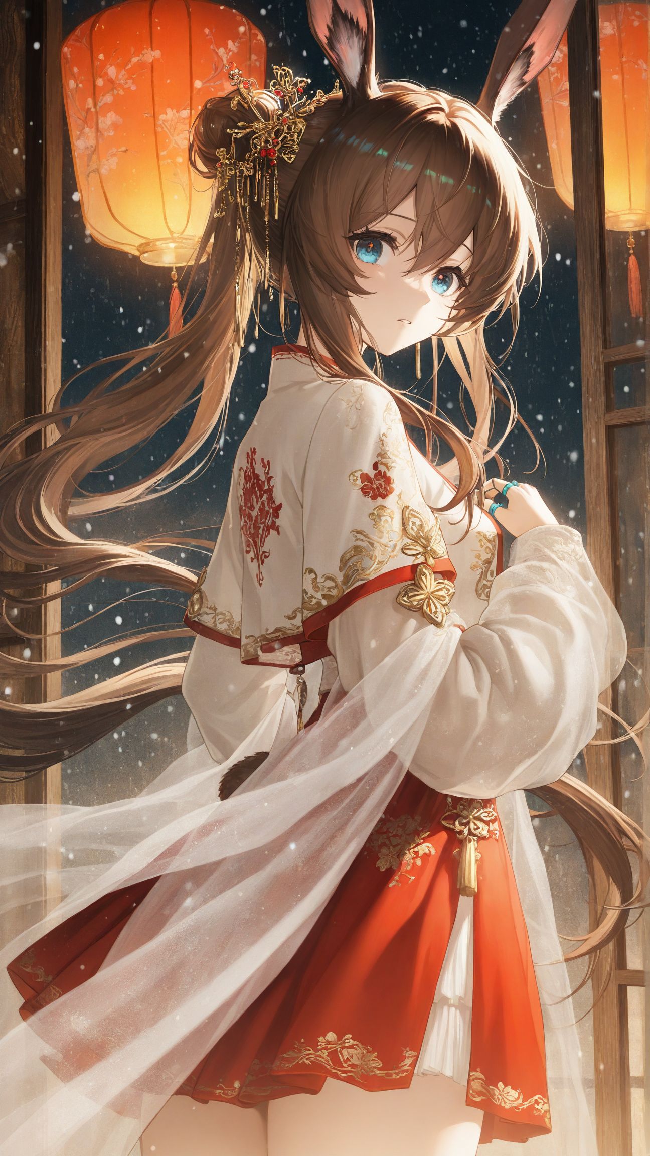 明日方舟阿米娅 古代古装兽耳 高清图片,第4张