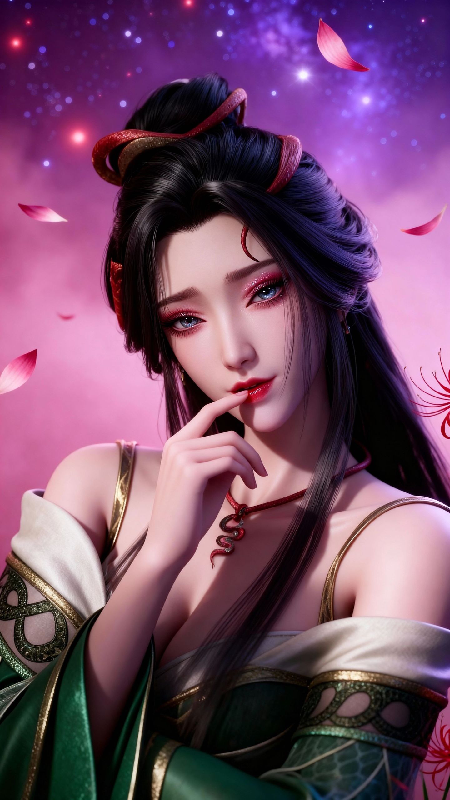 女儿身建模的龙娇男4k超高清壁纸 牧神记国漫美女福利,第1张