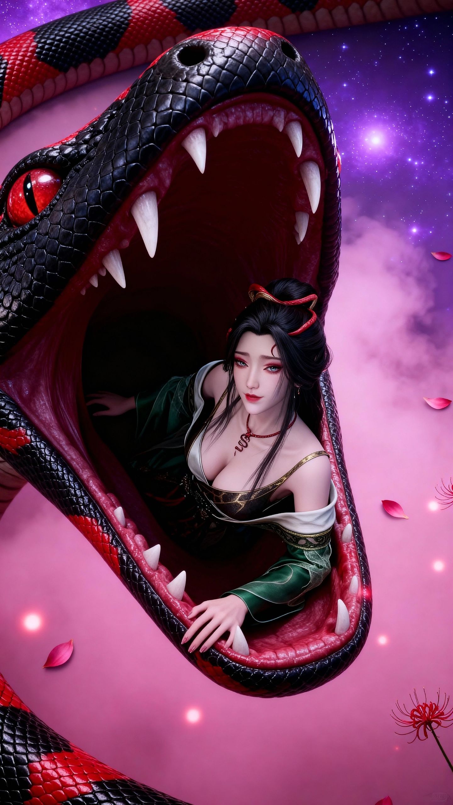 女儿身建模的龙娇男4k超高清壁纸 牧神记国漫美女福利,第2张