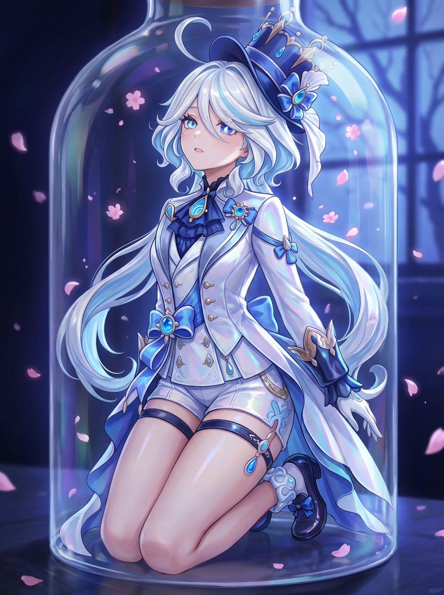 原神二创瓶中玩偶 八重神子 甘雨 神里凌华 胡桃,第8张