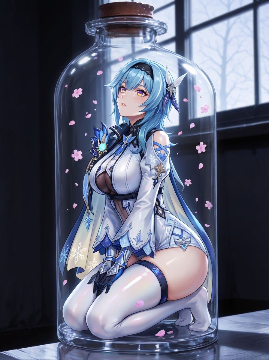 原神二创瓶中玩偶 八重神子 甘雨 神里凌华 胡桃,第7张