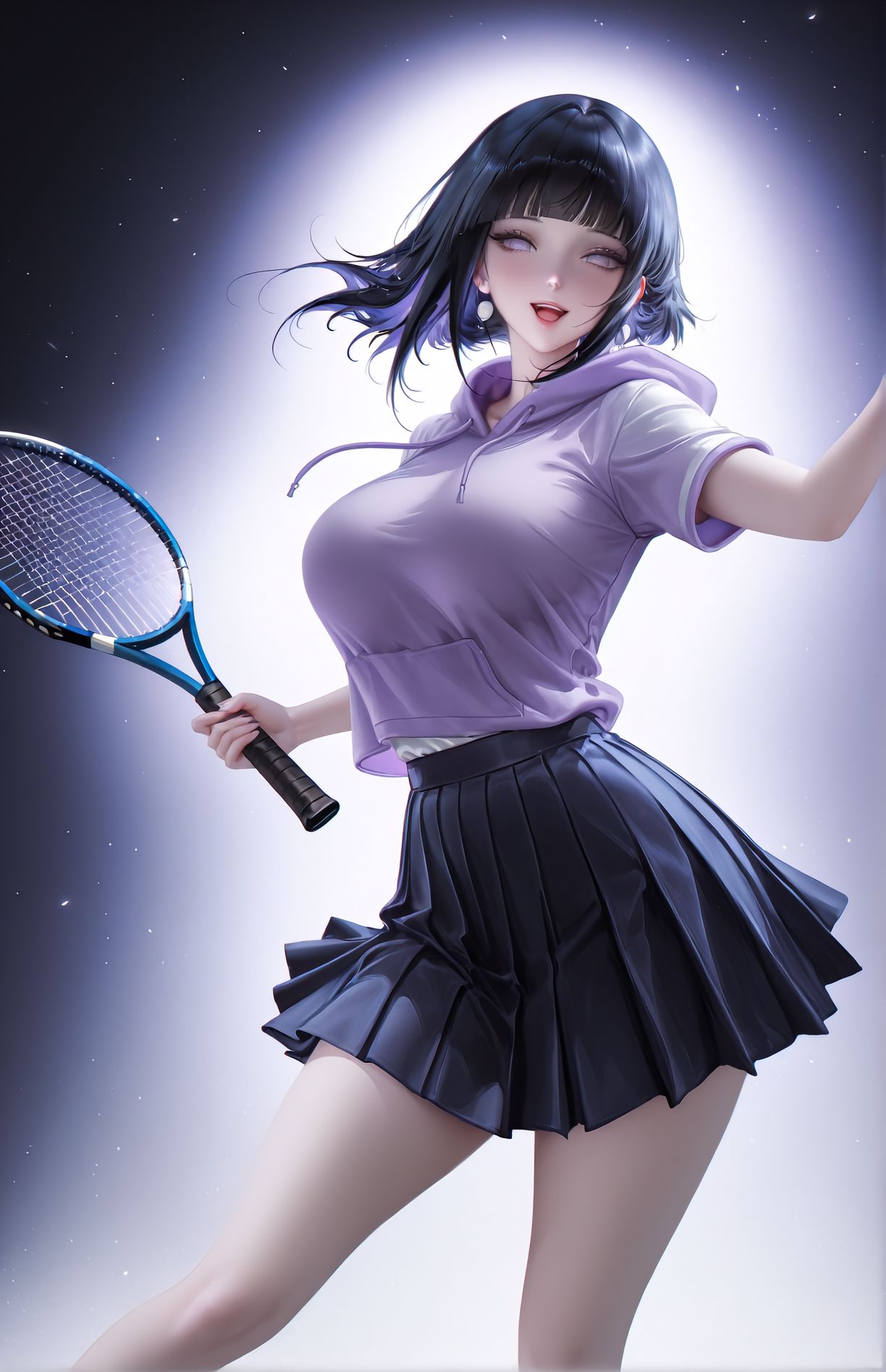 阳光健康，积极向上，活泼开朗。二次元日漫火影忍者日向雏田,第2张