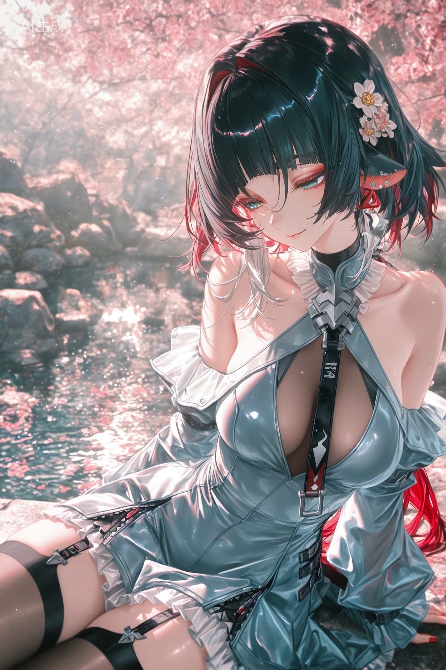 二次元游戏绝区零角色人物壁纸美图 手机壁纸吊带丝袜福利,第6张