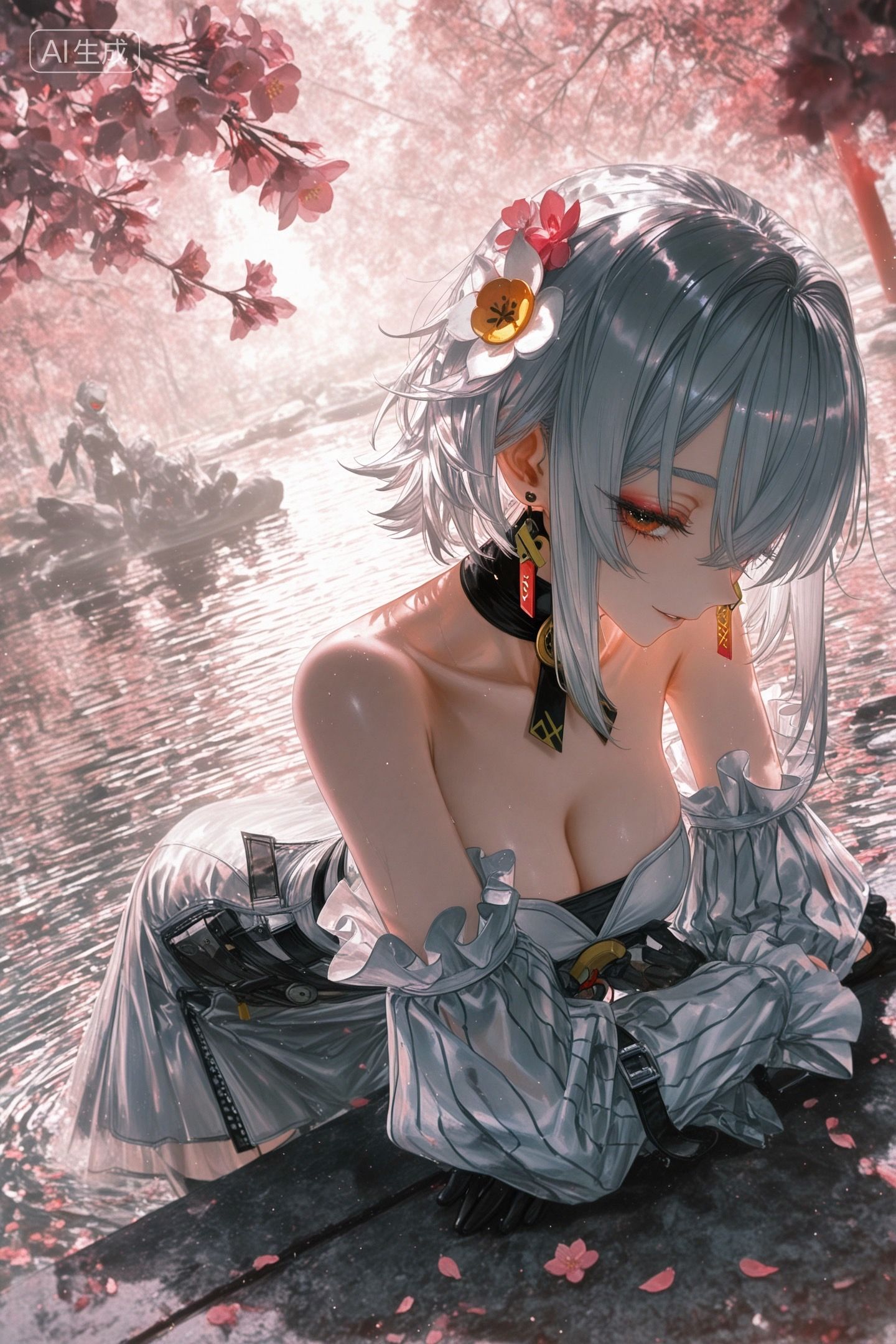 二次元游戏绝区零角色人物壁纸美图 手机壁纸吊带丝袜福利,第5张