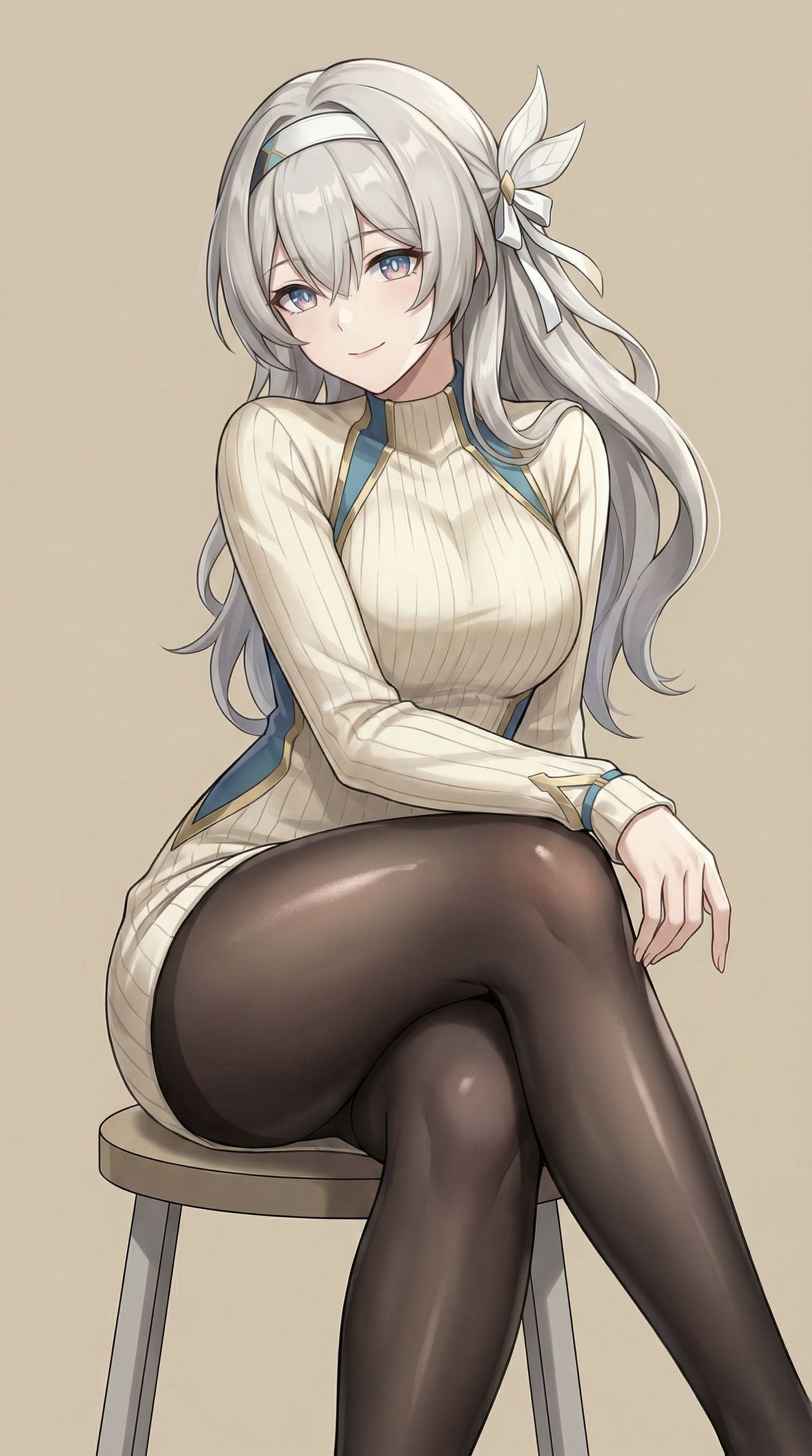 韩漫画风崩坏星穹铁道 卡芙卡 流萤 阮梅 黄泉 御姐黑丝吊带裤袜,第2张