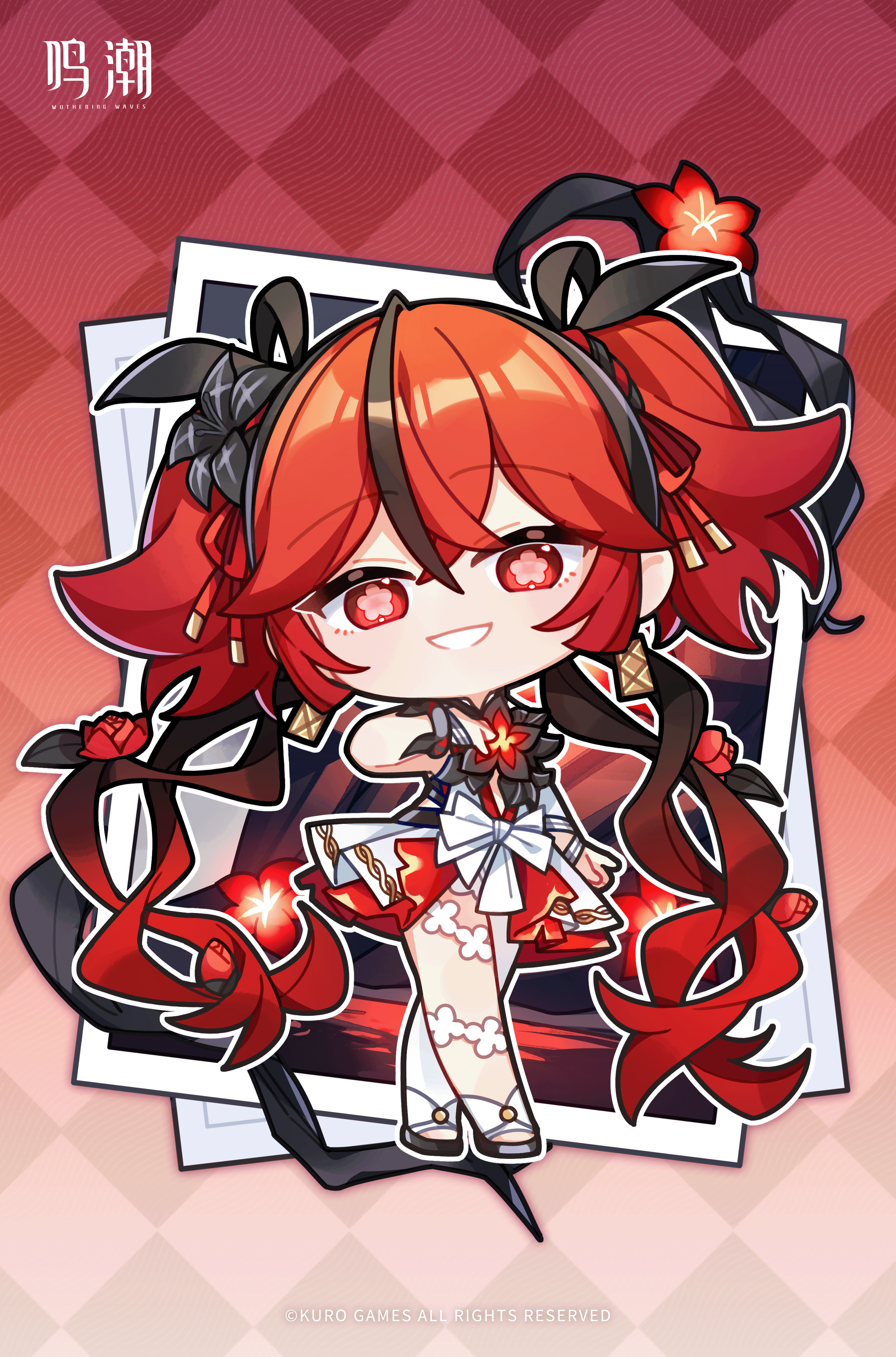 鸣潮官网社媒活动高清手机竖版壁纸桌面壁纸-卡通漫画壁纸-记录每次与椿的相遇,第2张