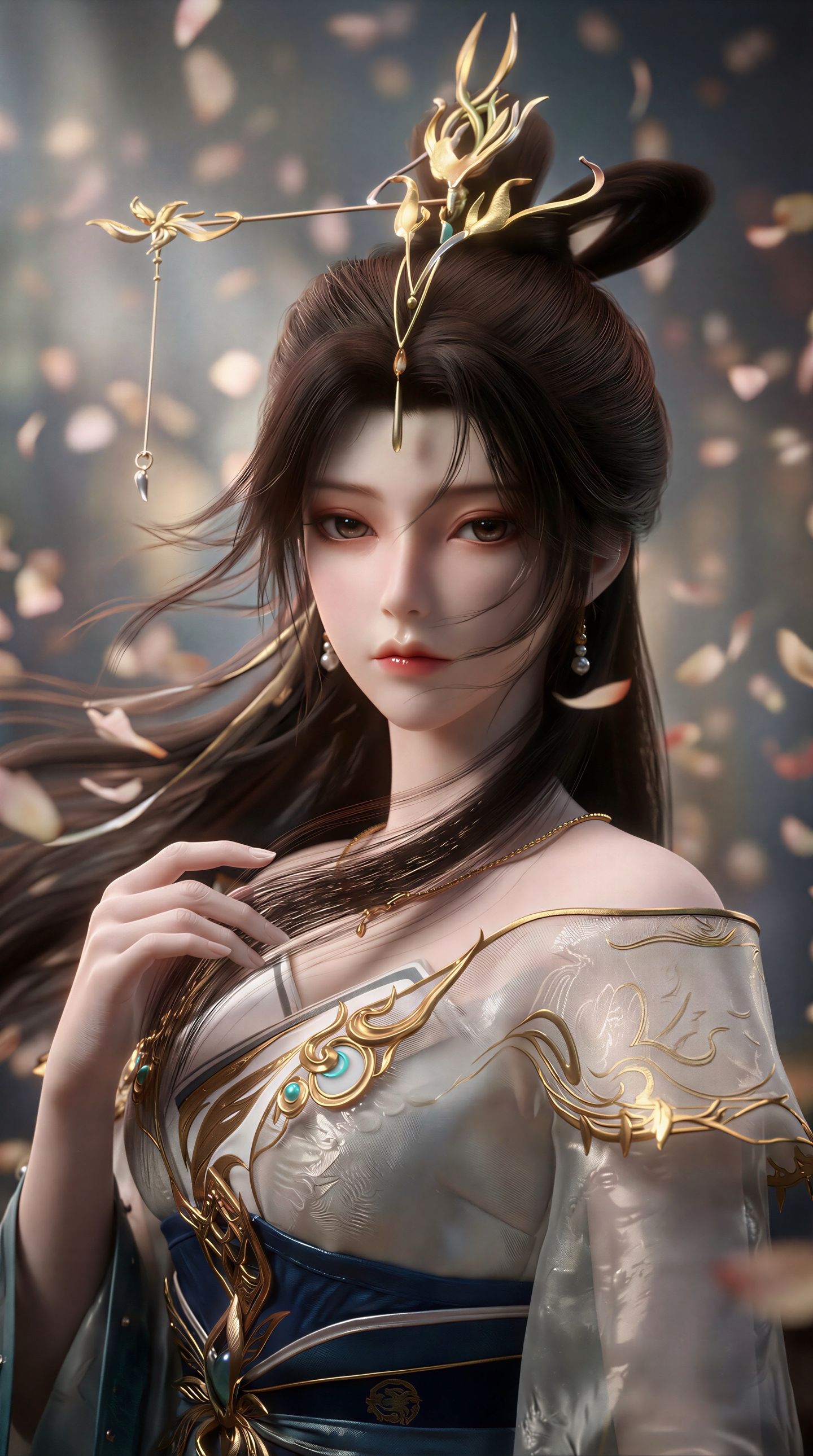 前台侍女，小财迷吧。国漫女神 百炼成神,第1张