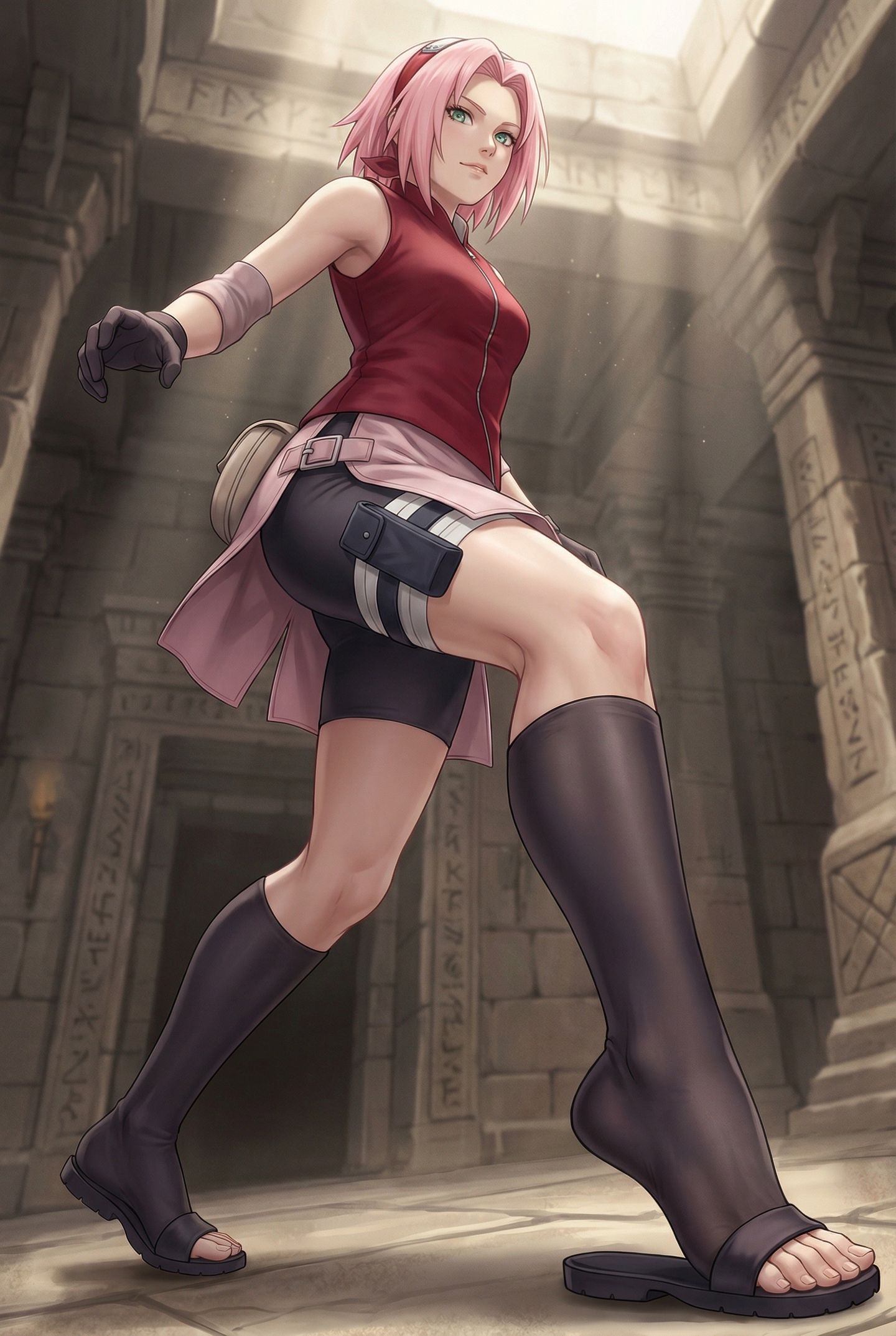 火影忍者全员埃及大冒险。异域风情 小樱 雏田 纲手... 黑丝袜裤袜,第2张