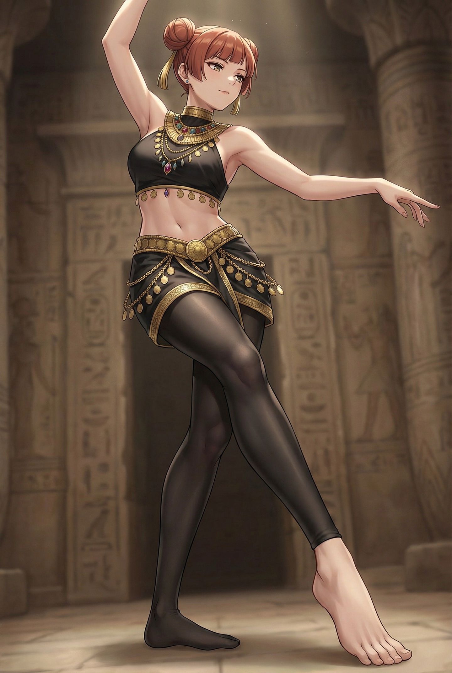 葬送的芙莉莲 异域风情热舞，黑丝袜裤袜,第3张