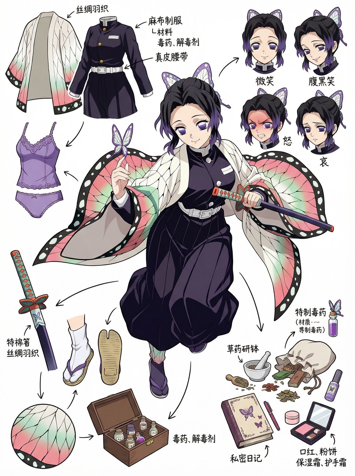 鬼灭二创拆解,超可爱。动漫动画日漫二次元图片 鬼灭之刃 香奈乎 堕姬,第6张 鬼灭二创拆解,超可爱。动漫动画日漫二次元图片 鬼灭之刃 香奈乎 堕姬,第6张