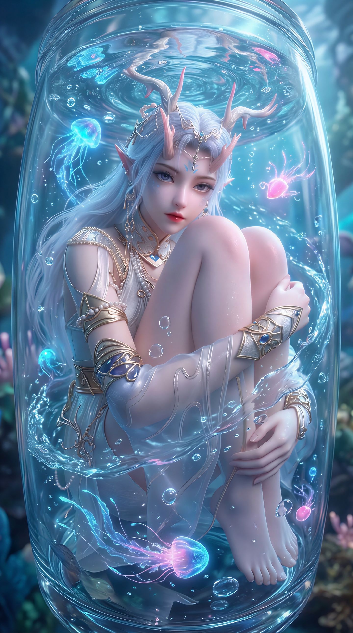封念云，国漫女神美女壁纸这张有太好看了，精致细节 百炼成神动画,第2张