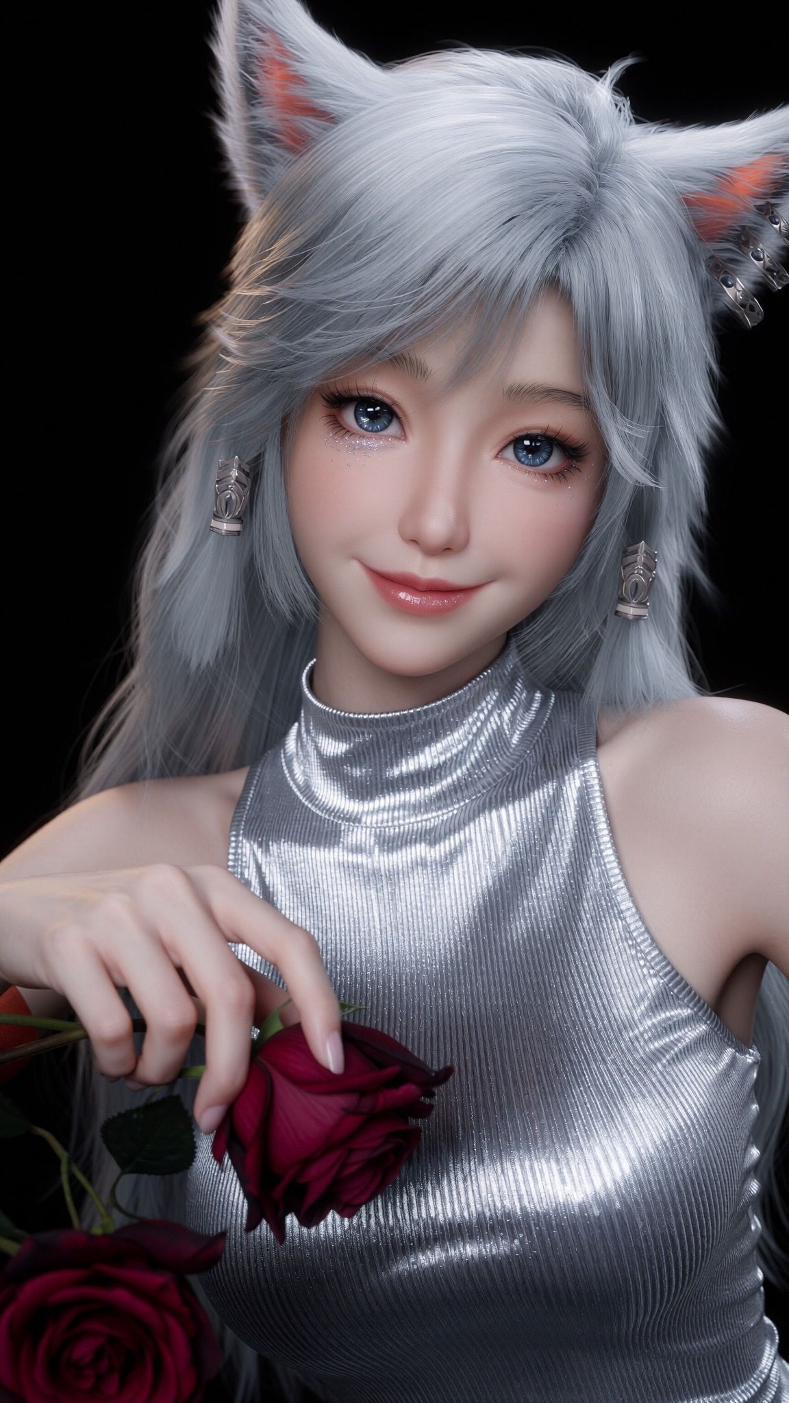 不一样的动漫世界-银月，国漫美女人物角色现代穿搭走进现实,第1张