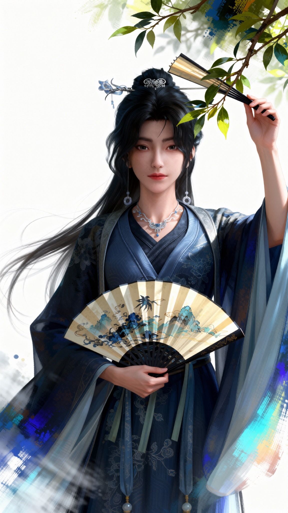上班打工人版-宋馀，职场国漫女神美女，高清手机壁纸，调皮捣蛋,第2张