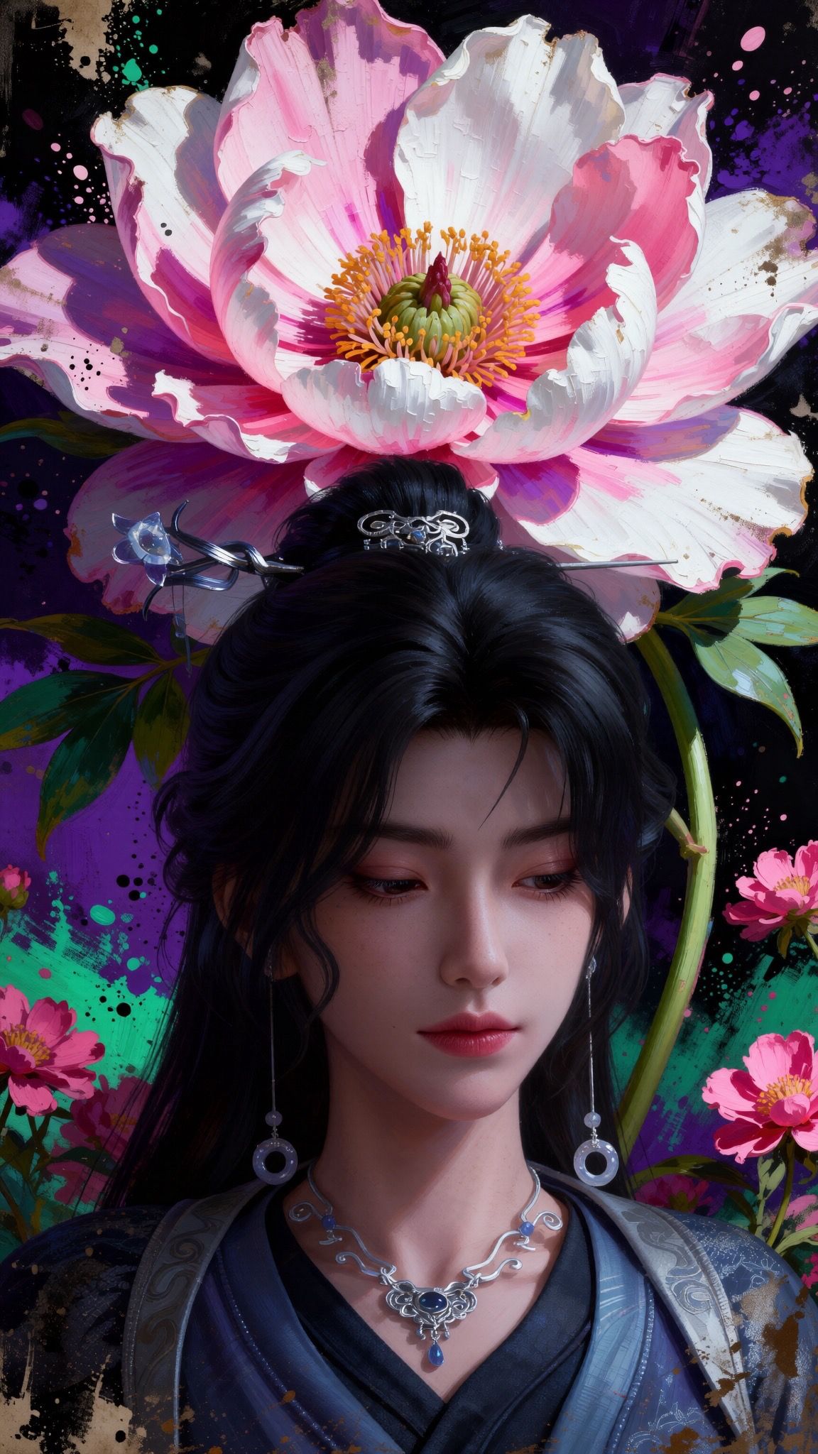 上班打工人版-宋馀，职场国漫女神美女，高清手机壁纸，调皮捣蛋,第3张